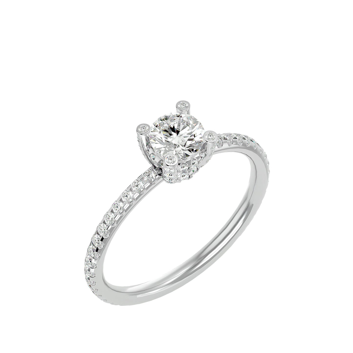 Arwenna diamond engagement ring