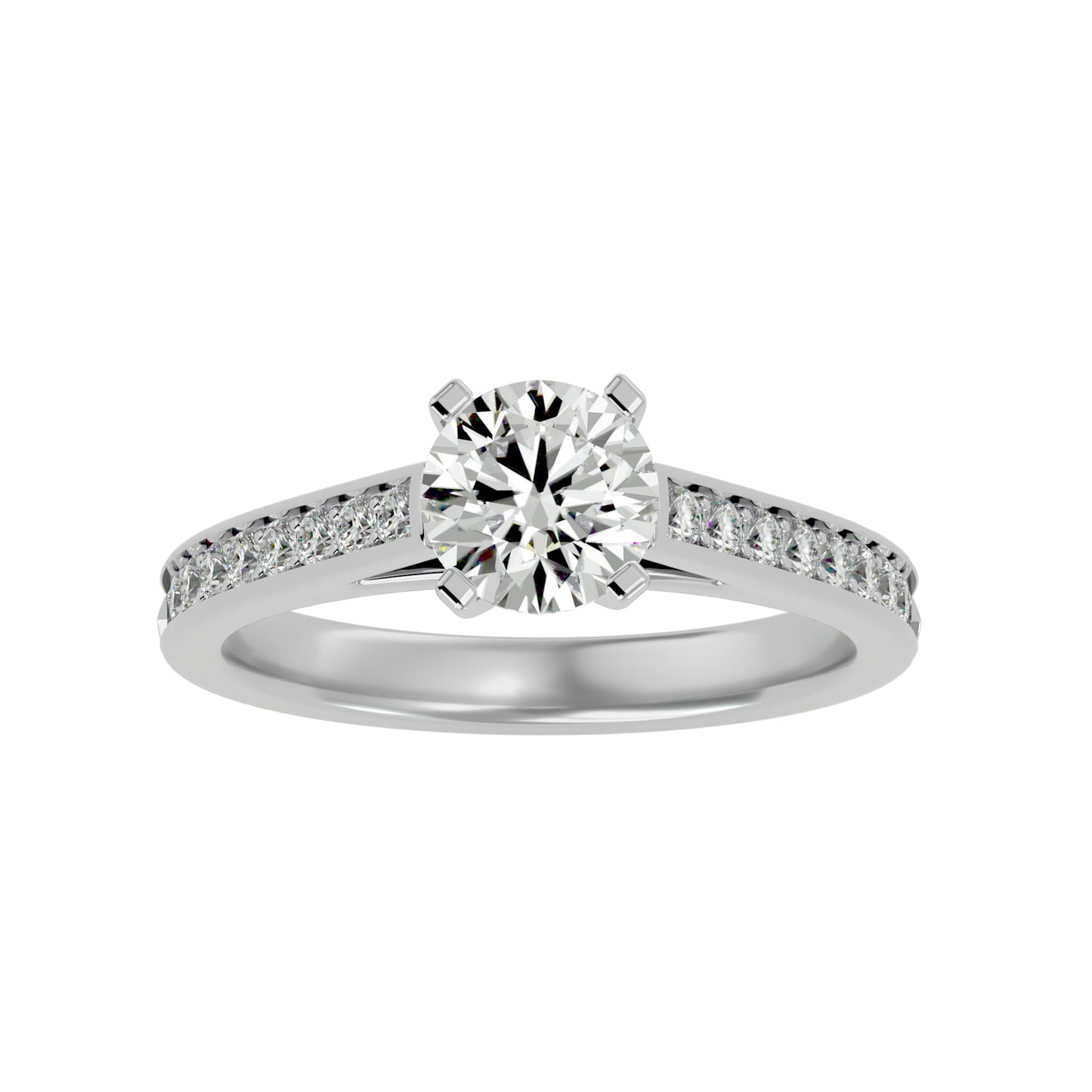 Caelia diamond engagement ring
