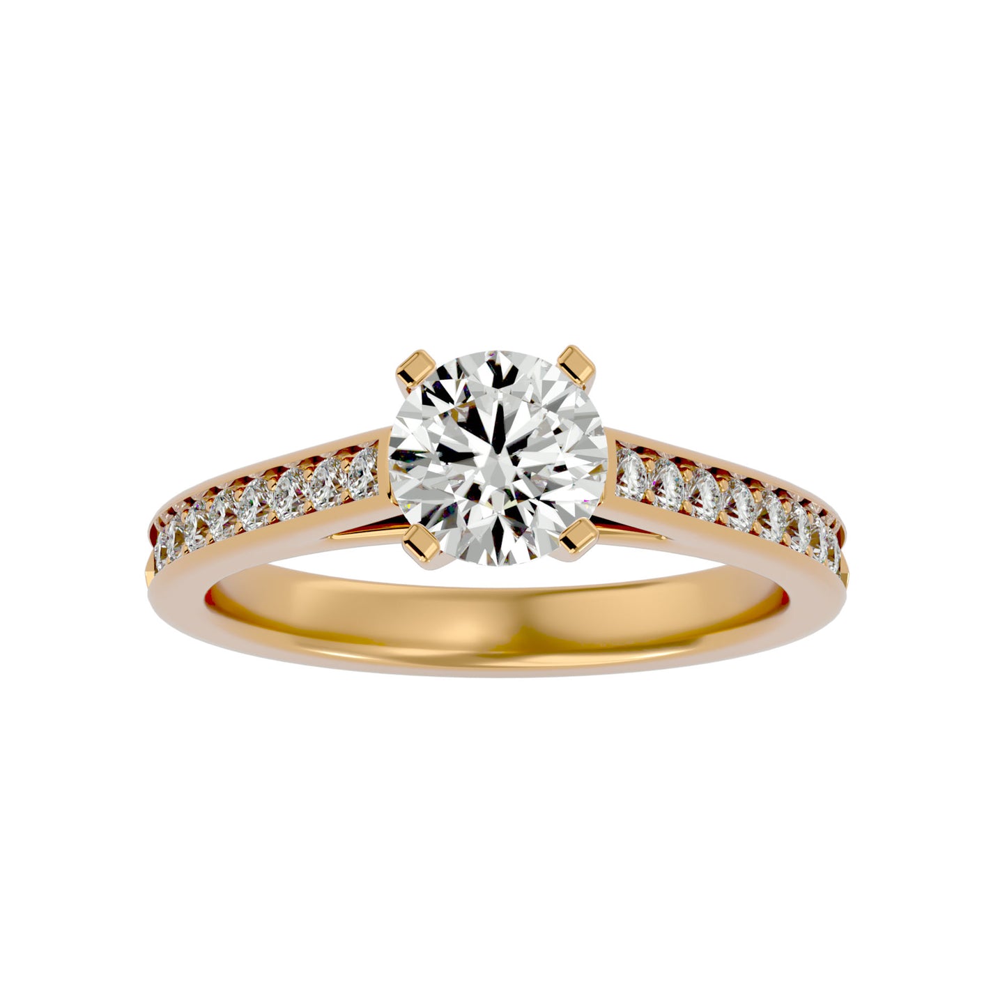 Caelia diamond engagement ring
