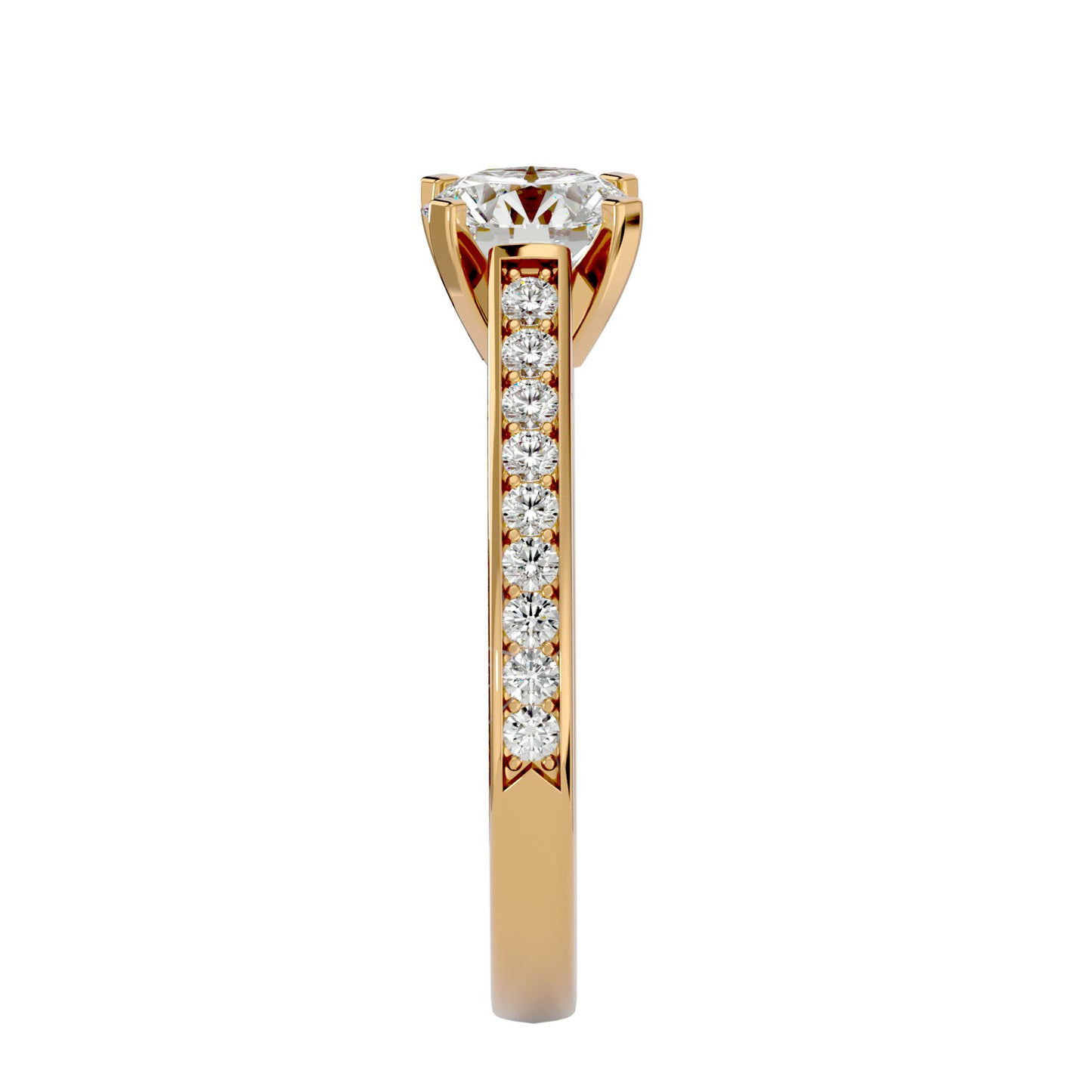 Caelia diamond engagement ring