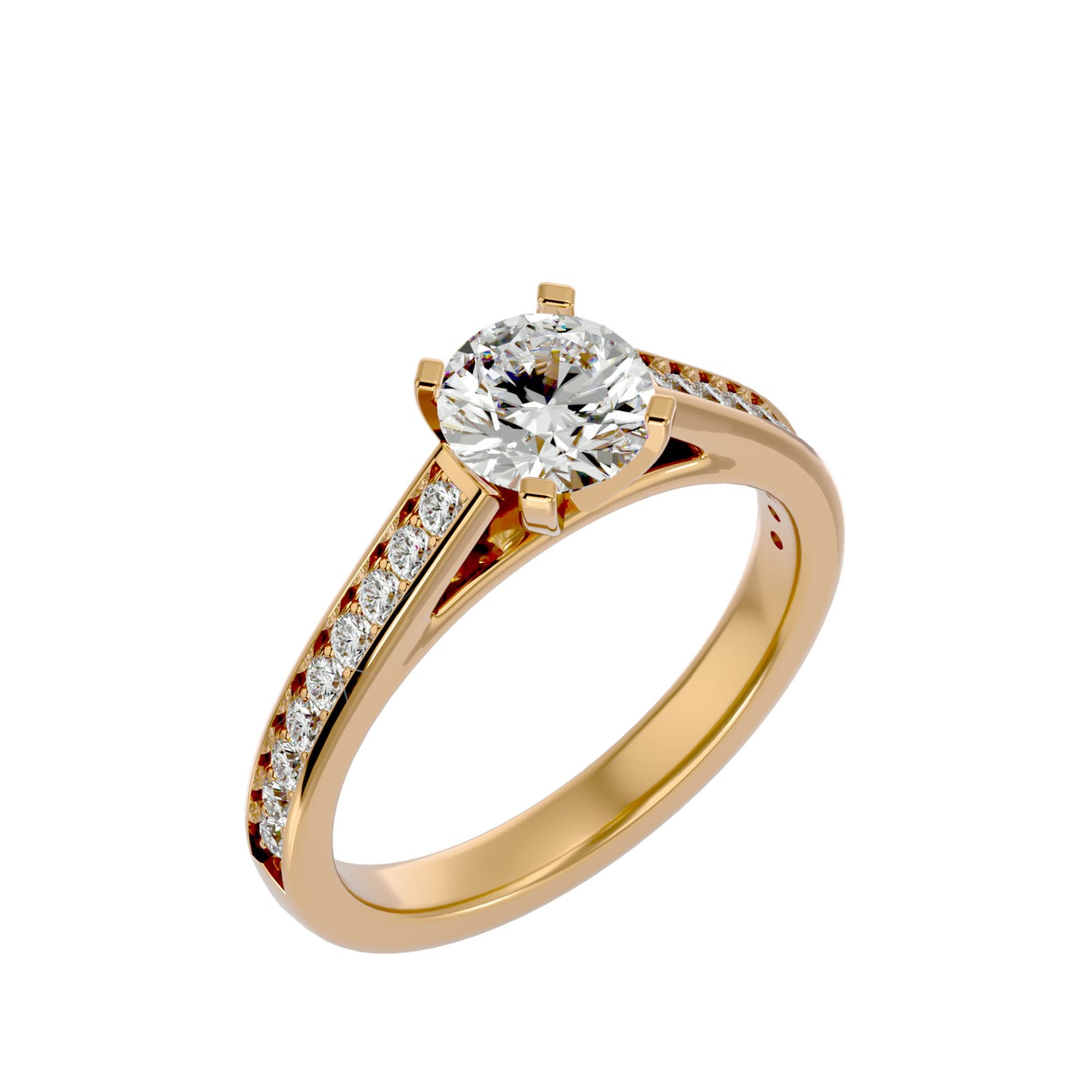 Caelia diamond engagement ring