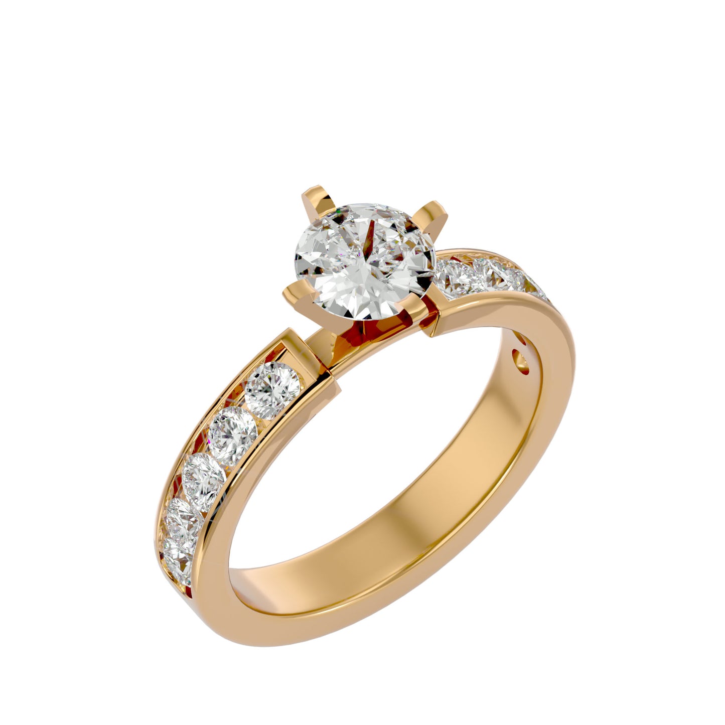 Blythe diamond engagement ring