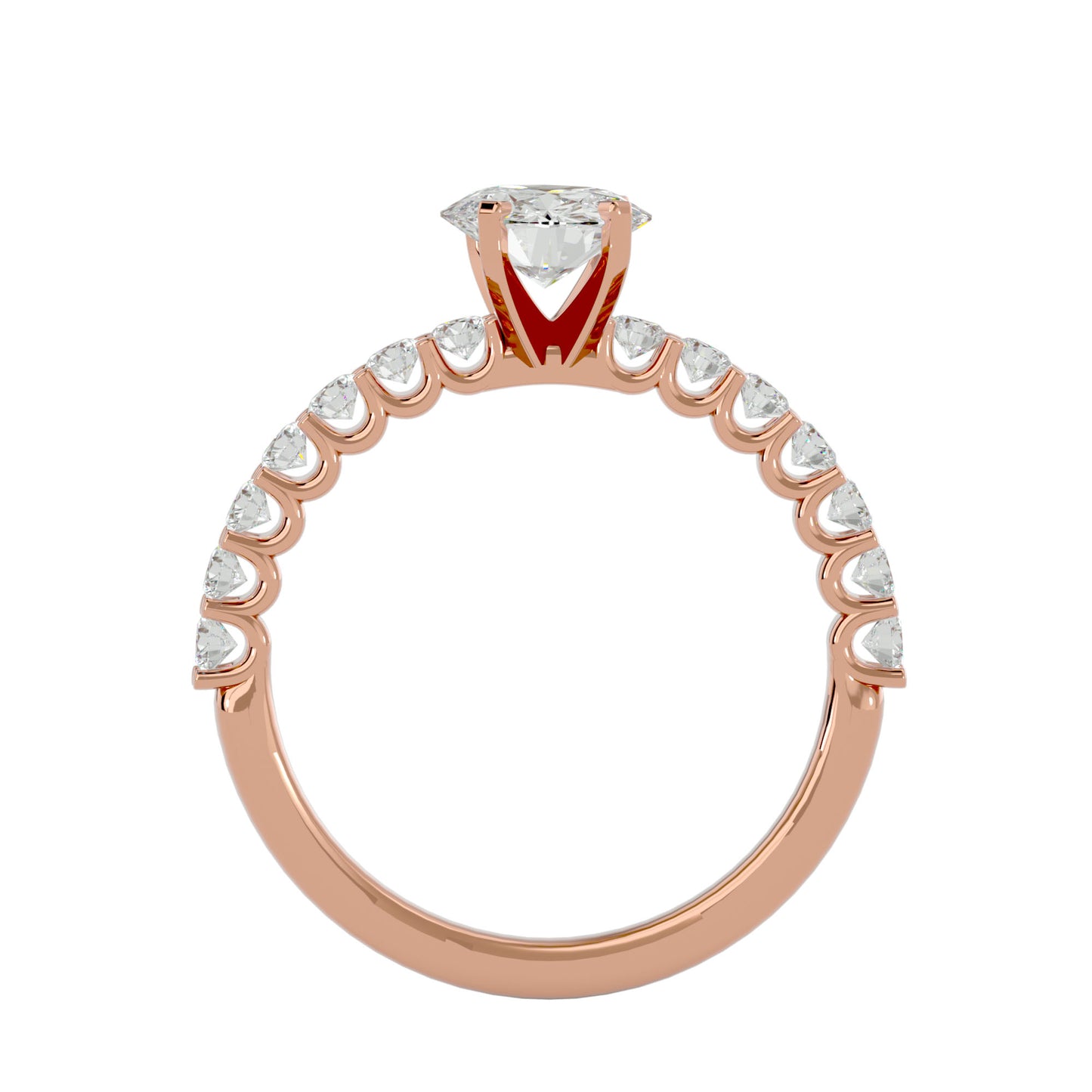 Bijou diamond engagement ring