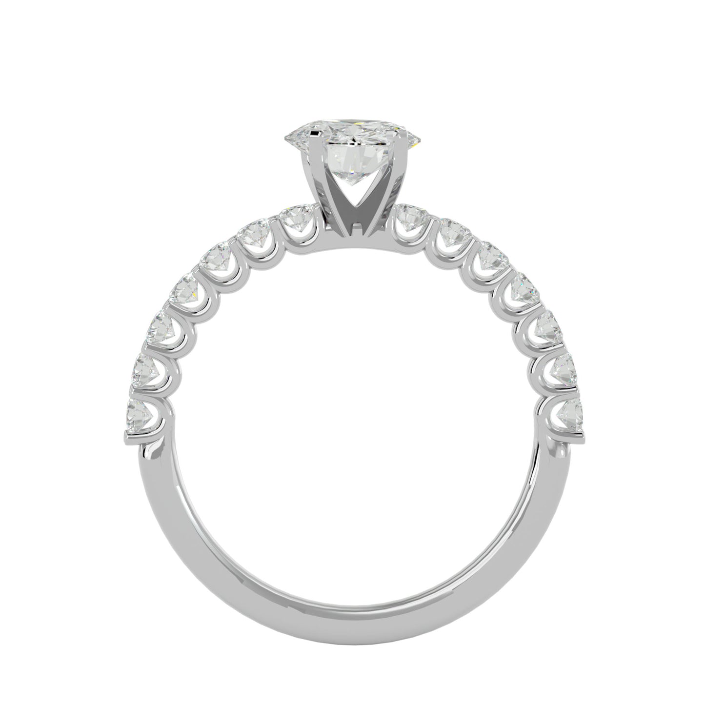 Bijou diamond engagement ring