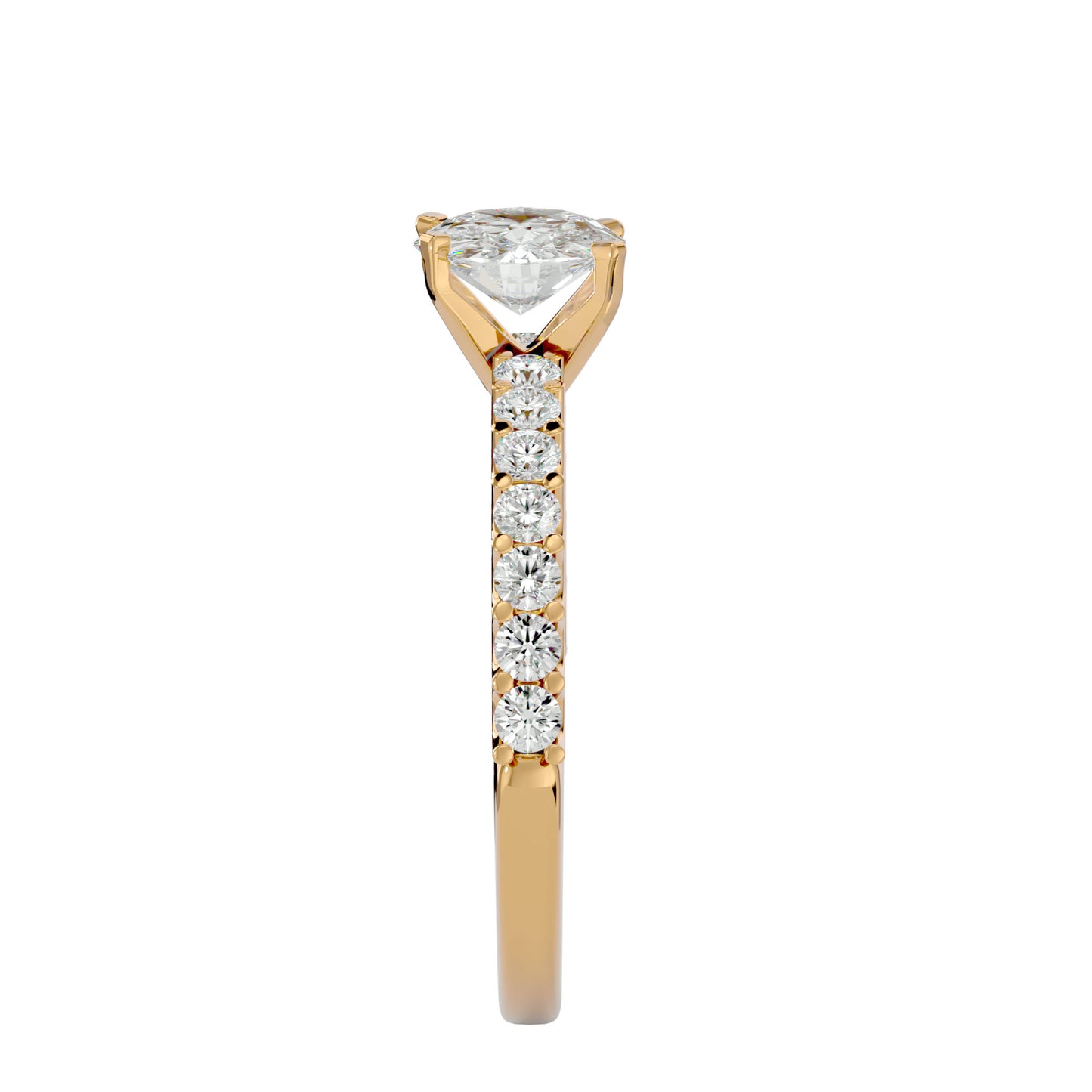 Bijou diamond engagement ring