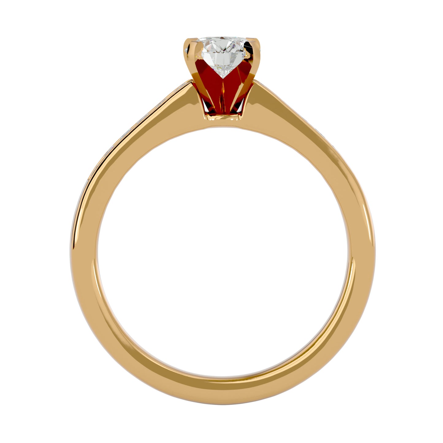 Brisa diamond engagement ring