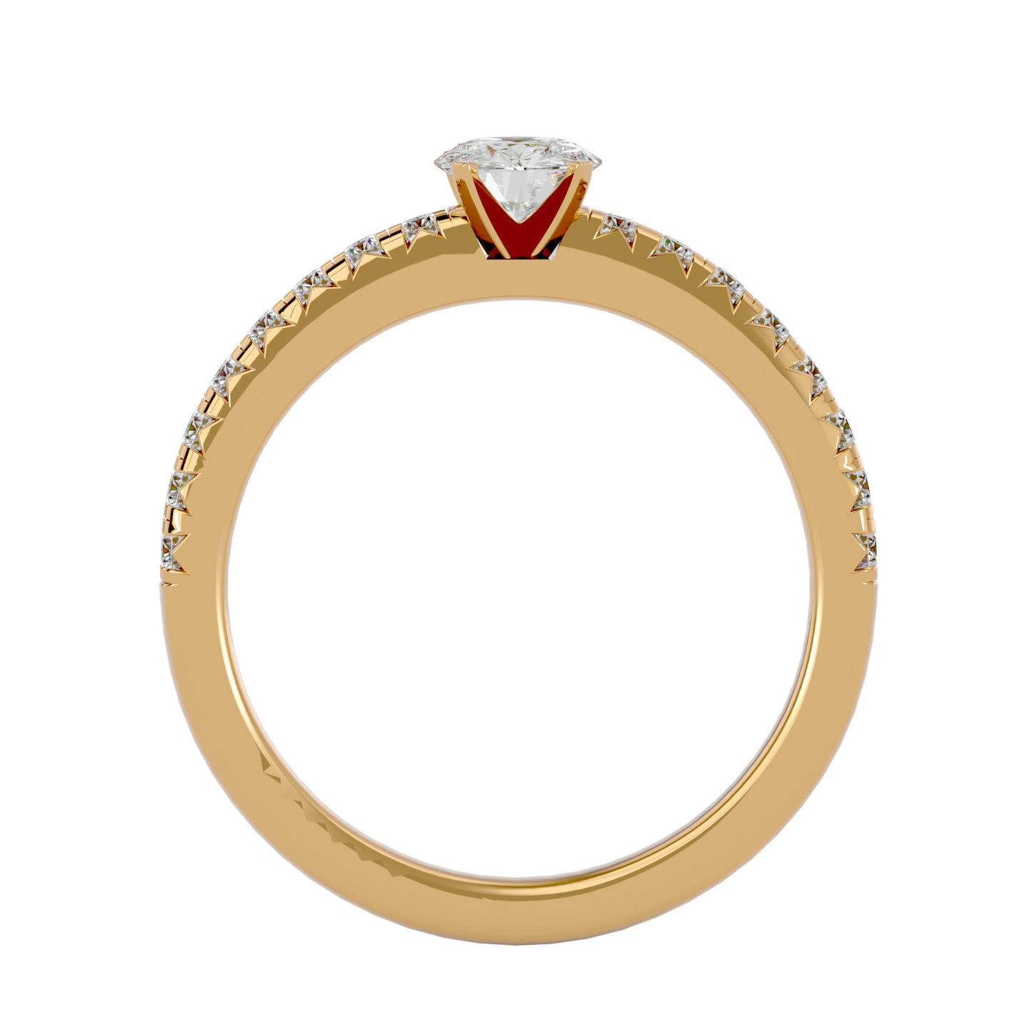 Carmen diamond engagement ring