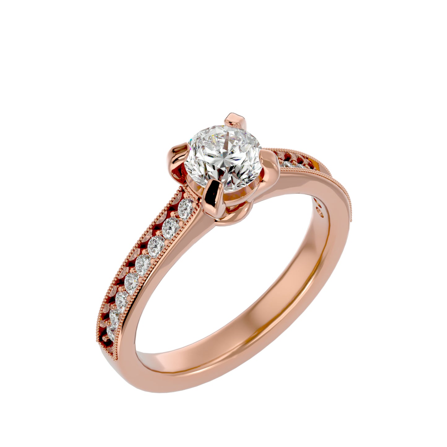 Clio diamond engagement ring