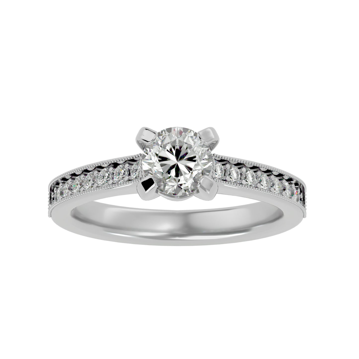 Clio diamond engagement ring