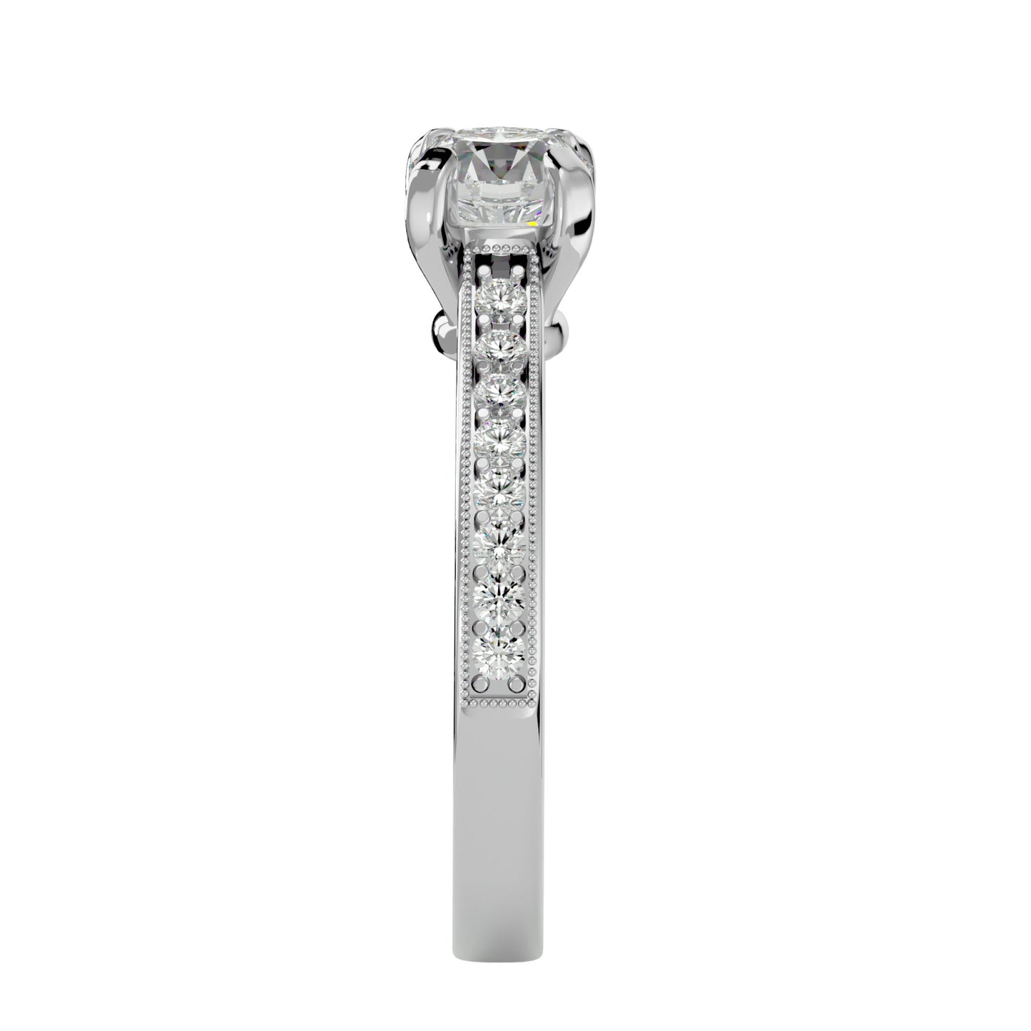 Clio diamond engagement ring
