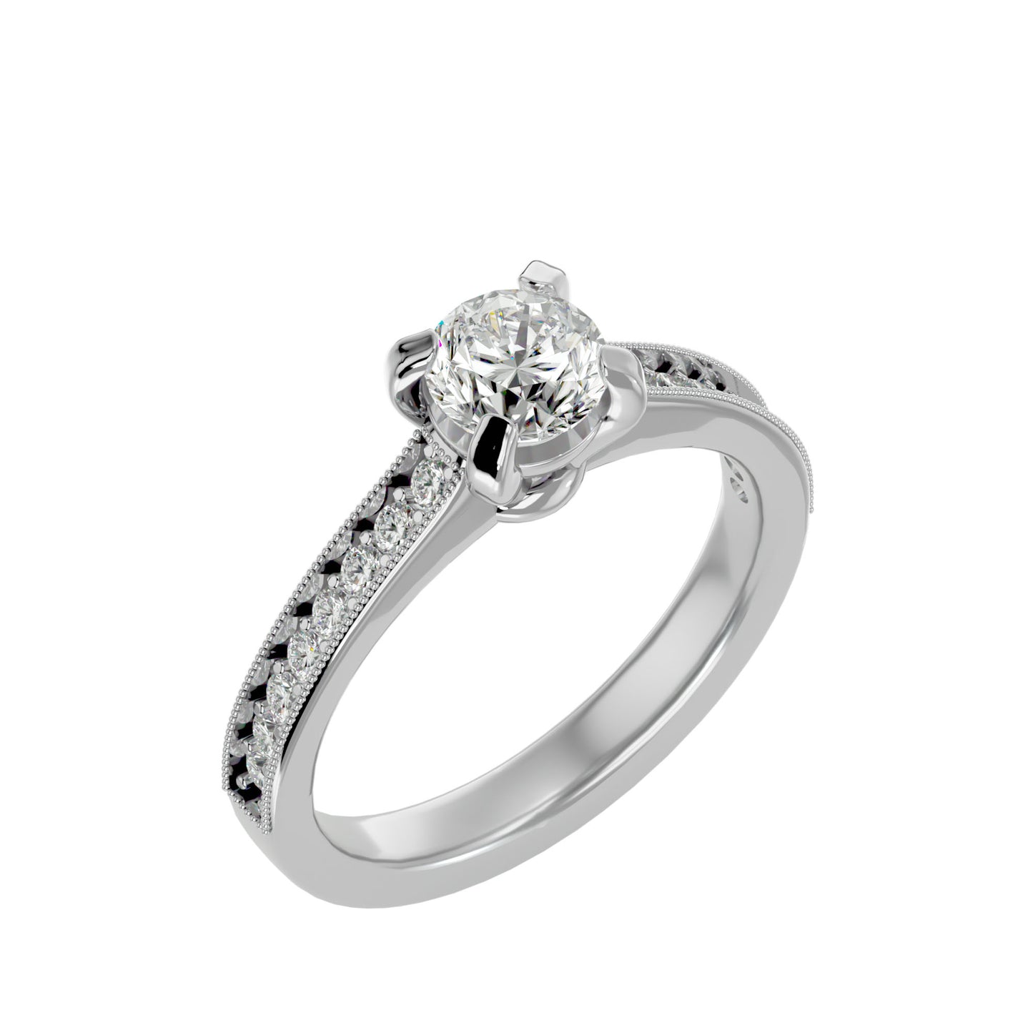 Clio diamond engagement ring