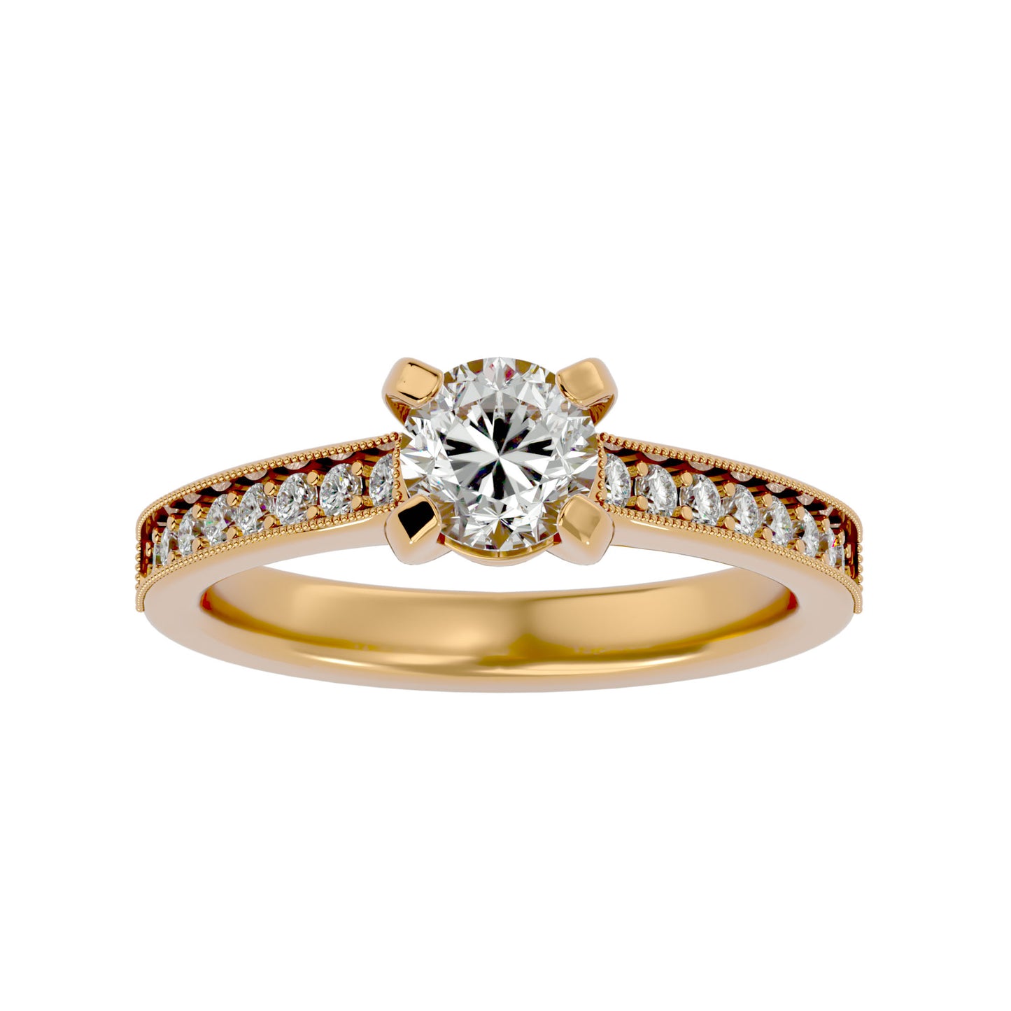 Clio diamond engagement ring