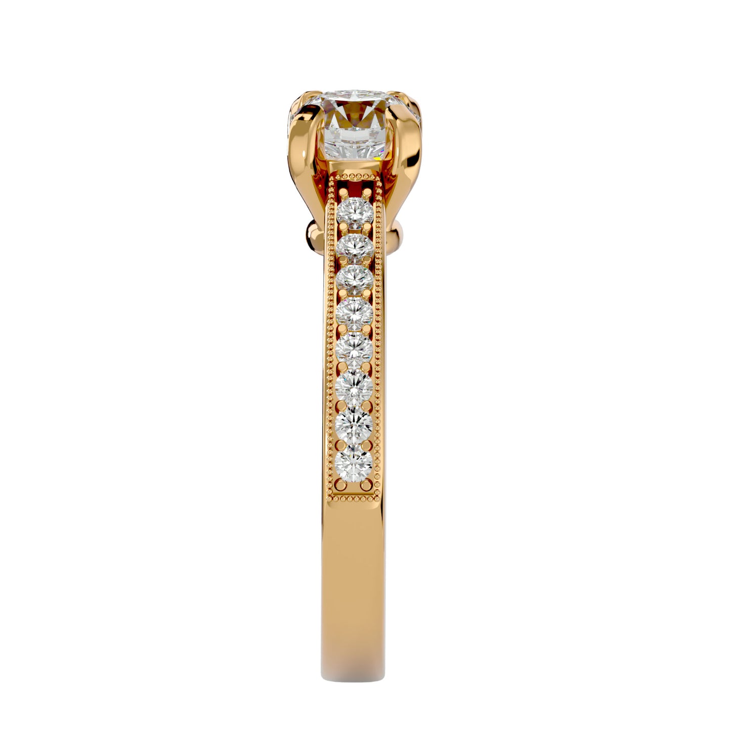 Clio diamond engagement ring