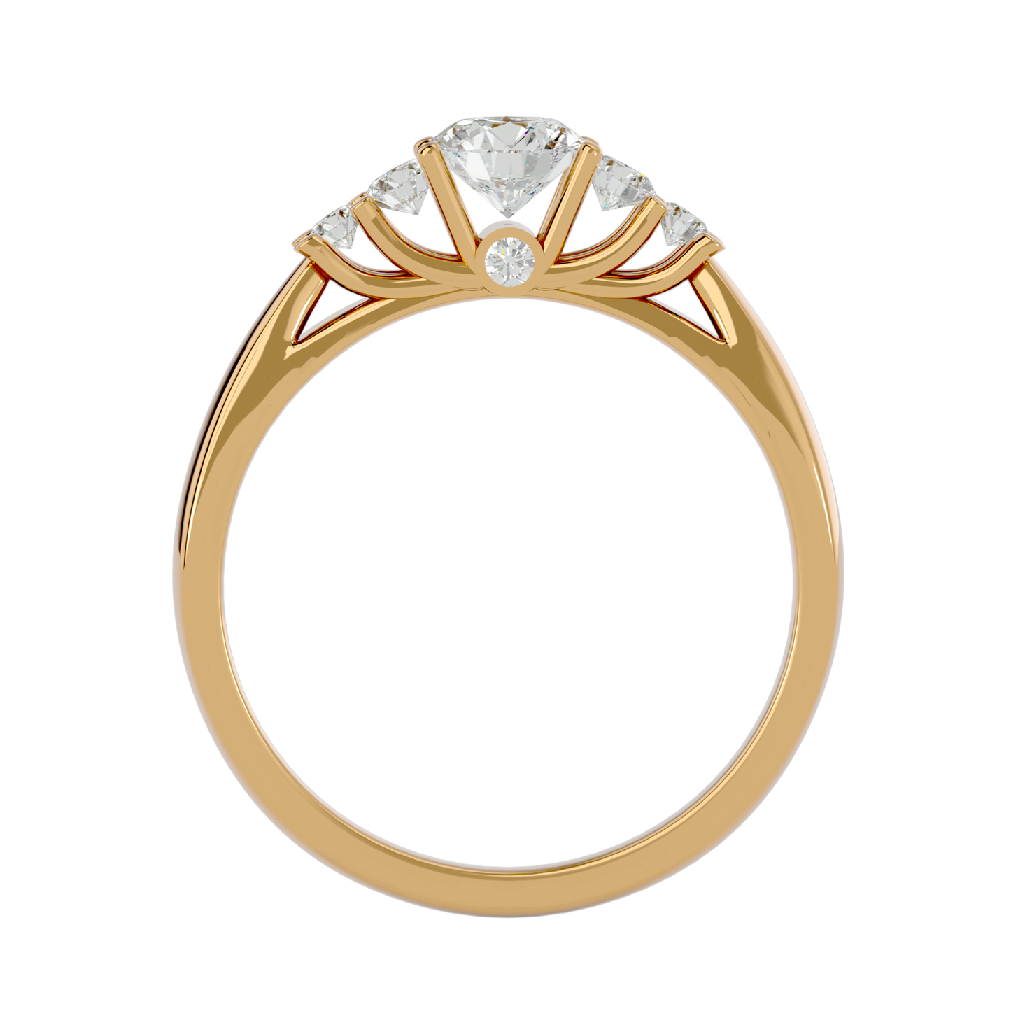Celestine diamond engagement ring
