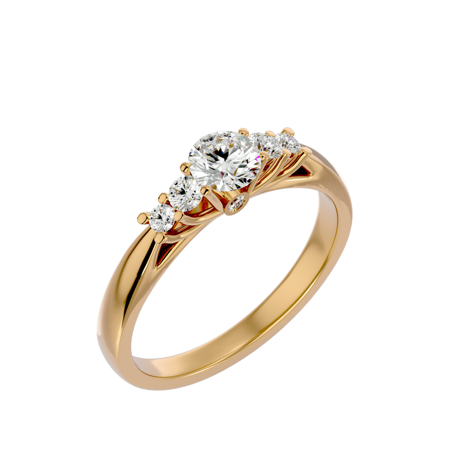 Celestine diamond engagement ring