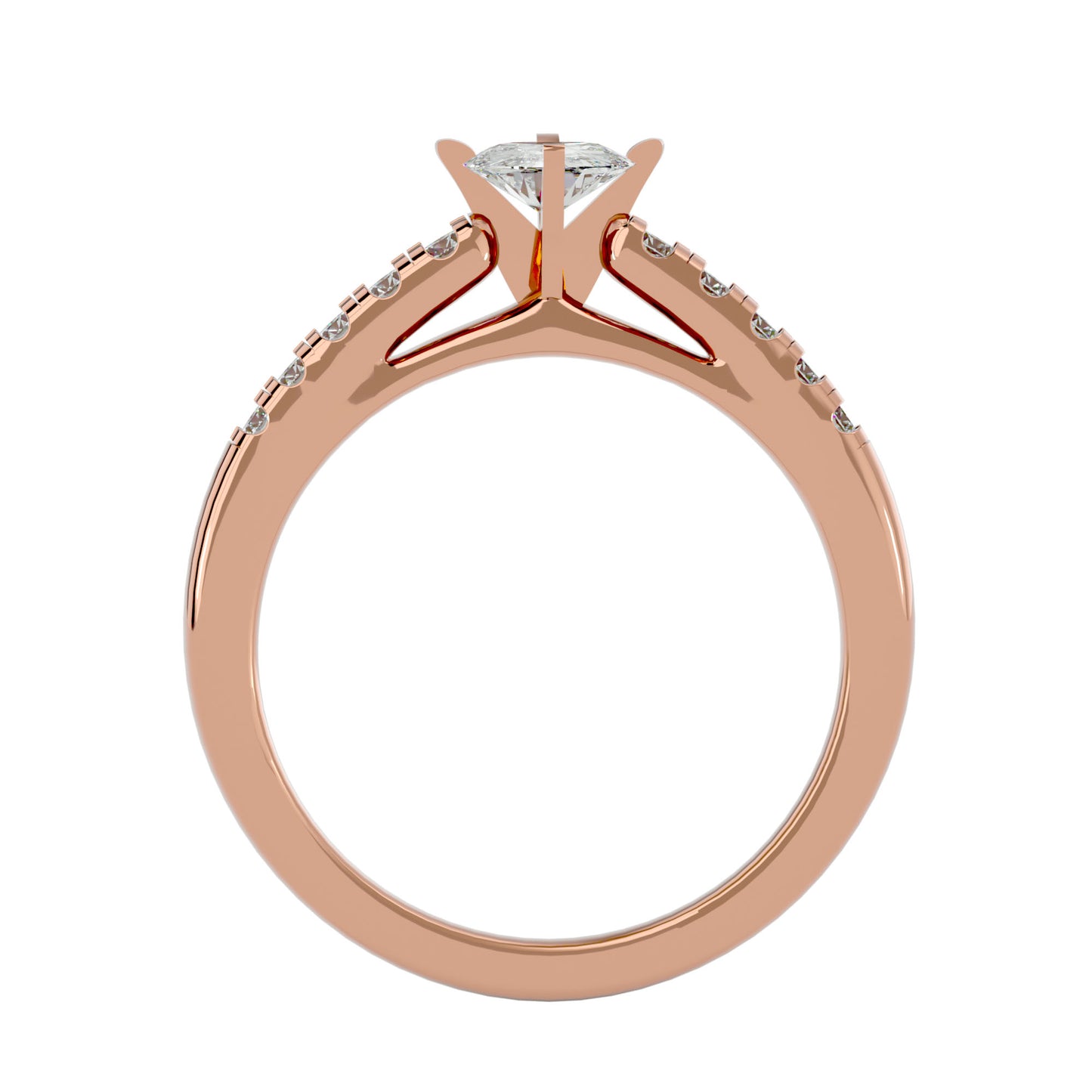 Candela diamond engagement ring