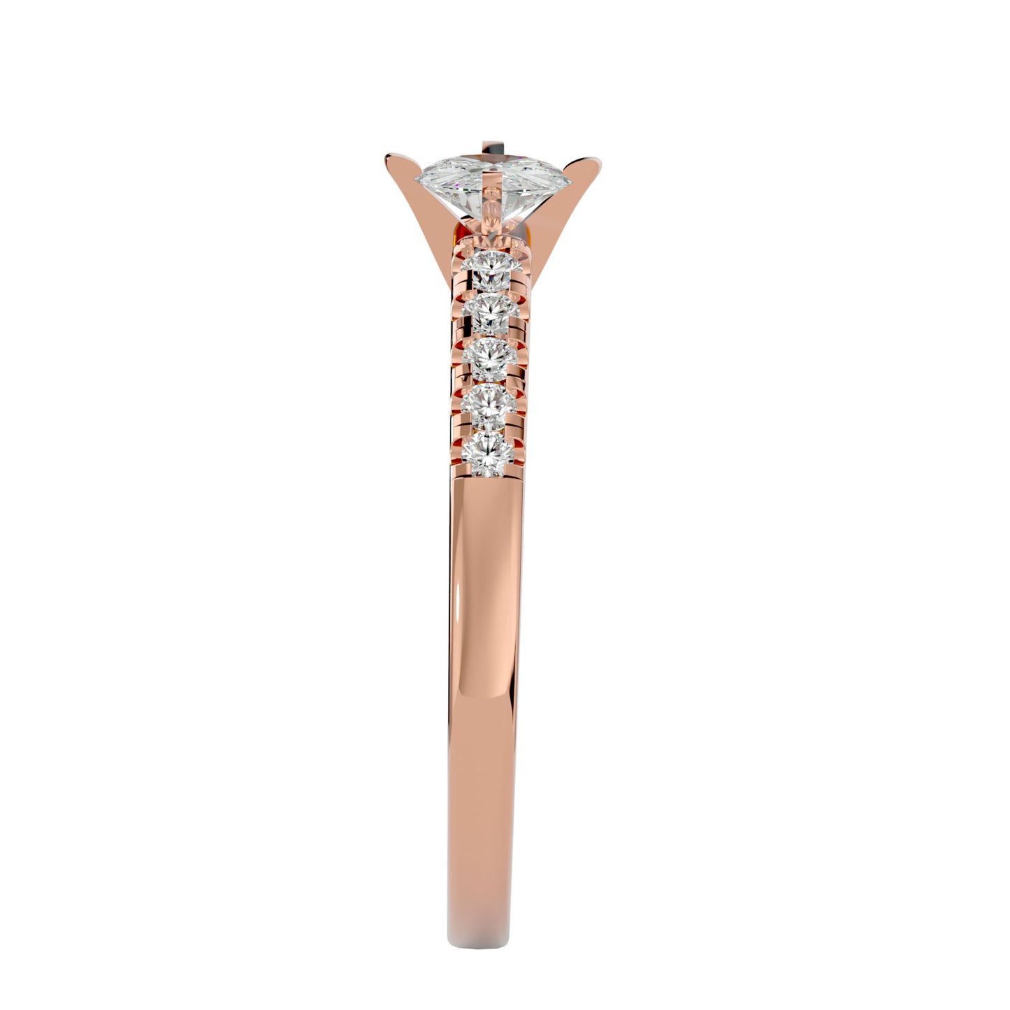 Candela diamond engagement ring