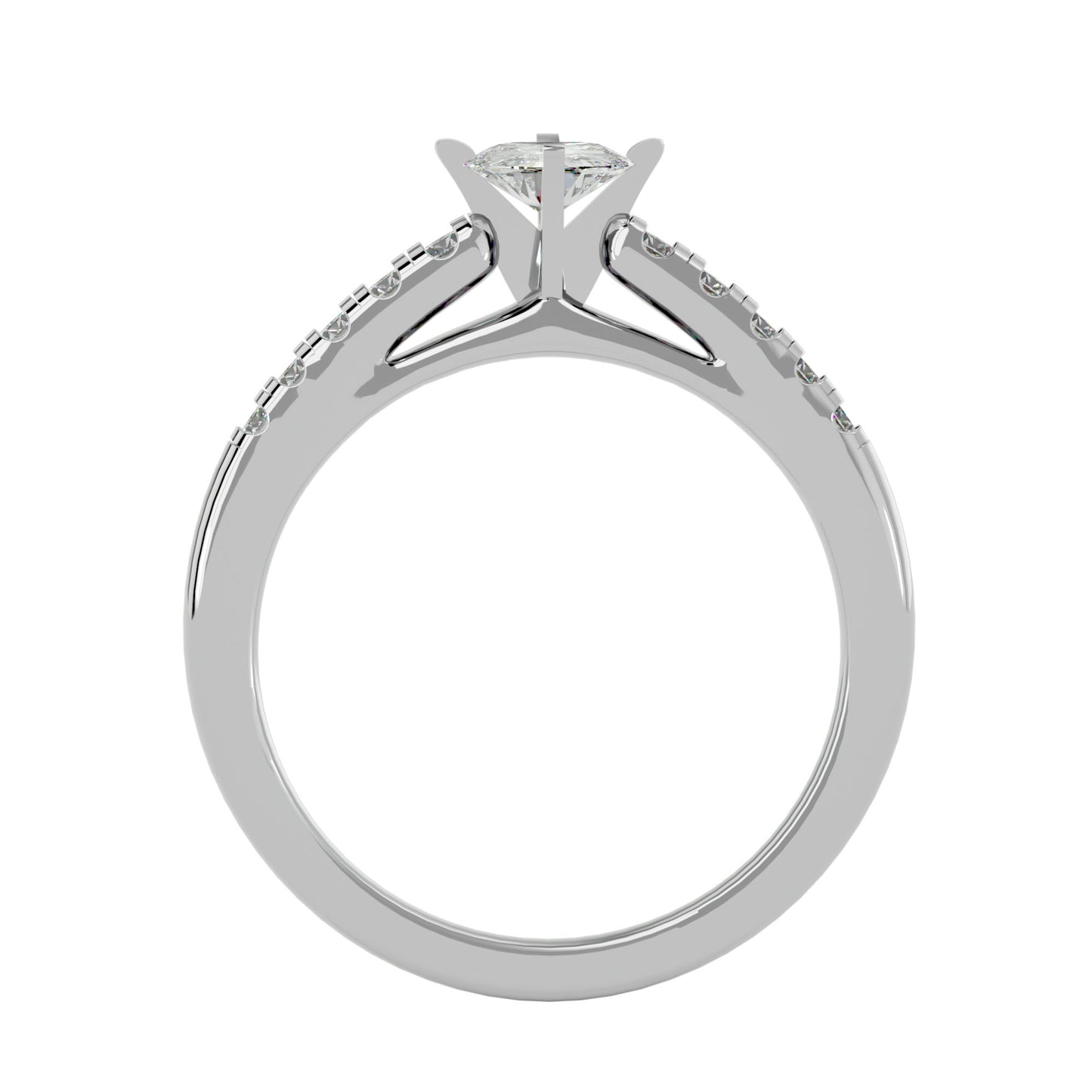 Candela diamond engagement ring