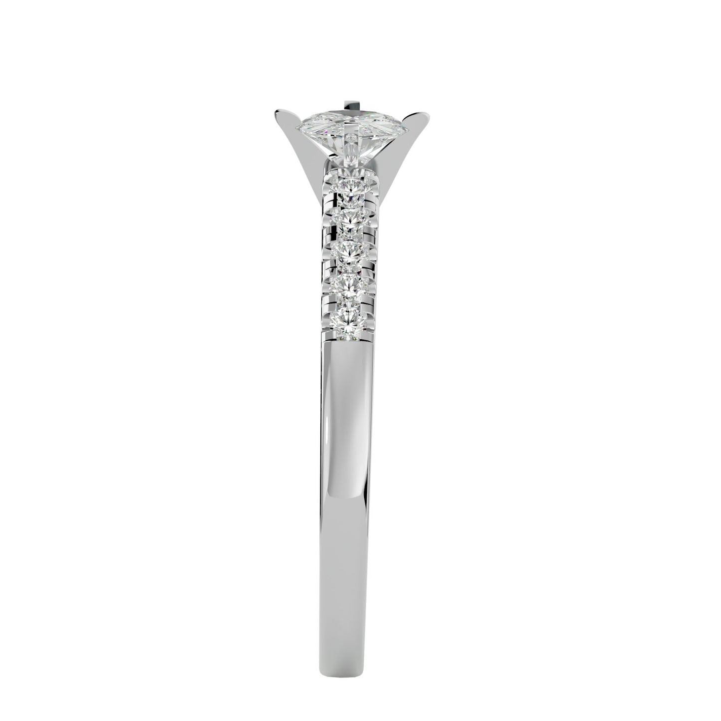 Candela diamond engagement ring