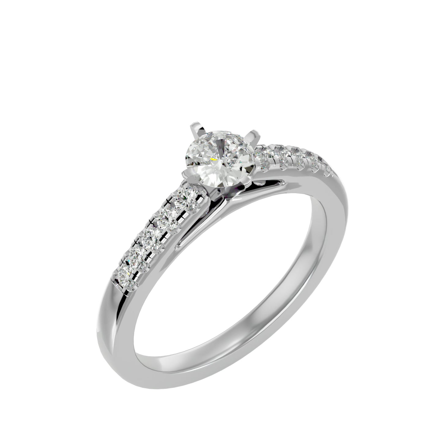 Candela diamond engagement ring