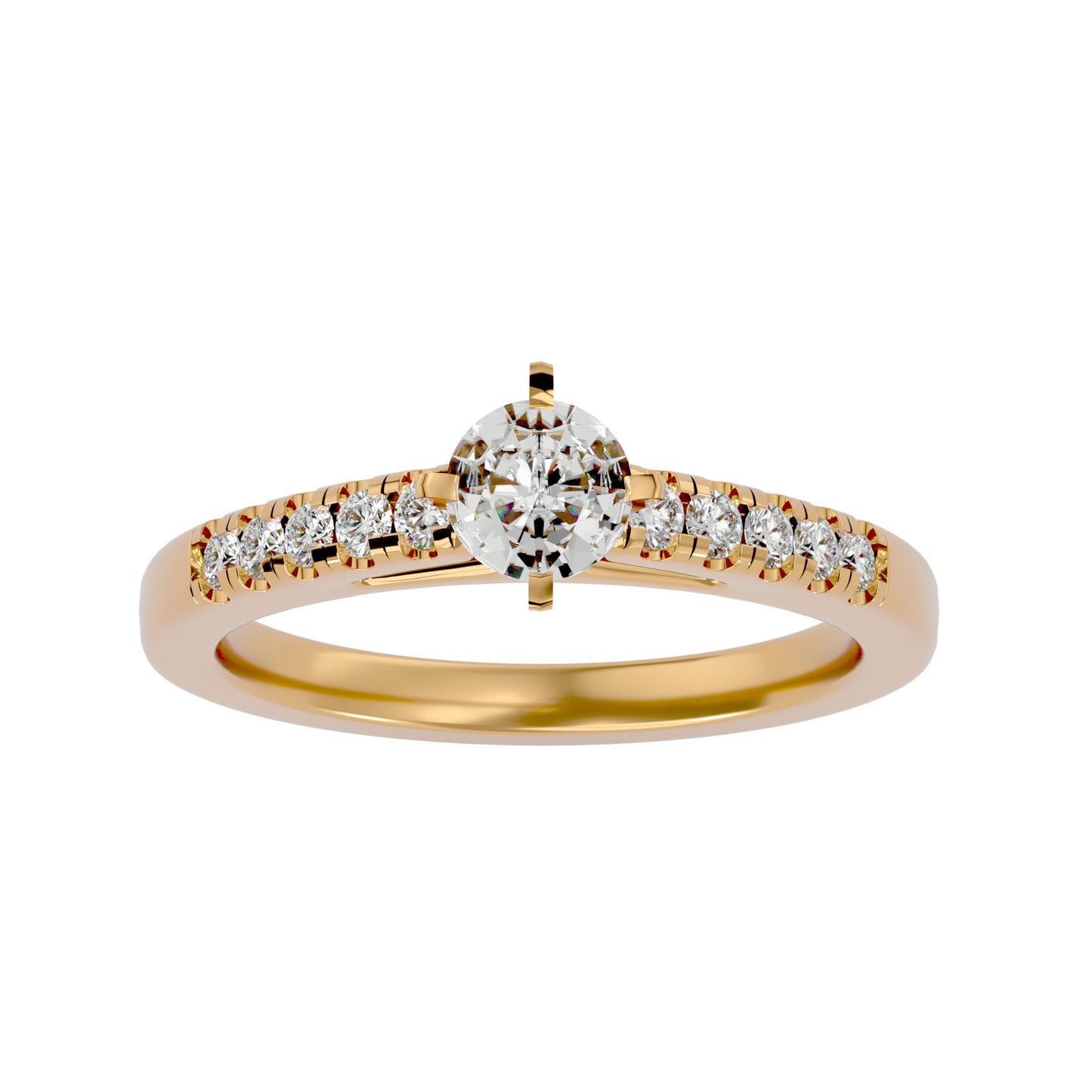 Candela diamond engagement ring