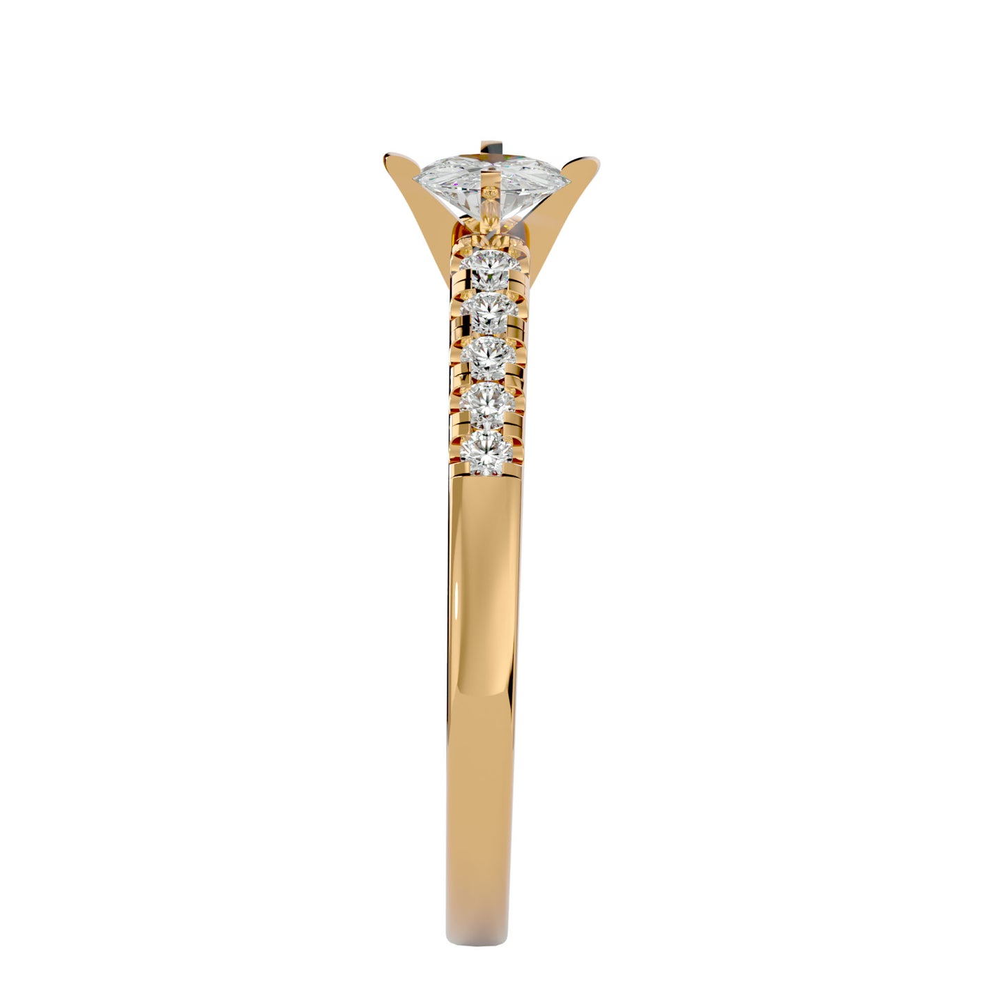 Candela diamond engagement ring