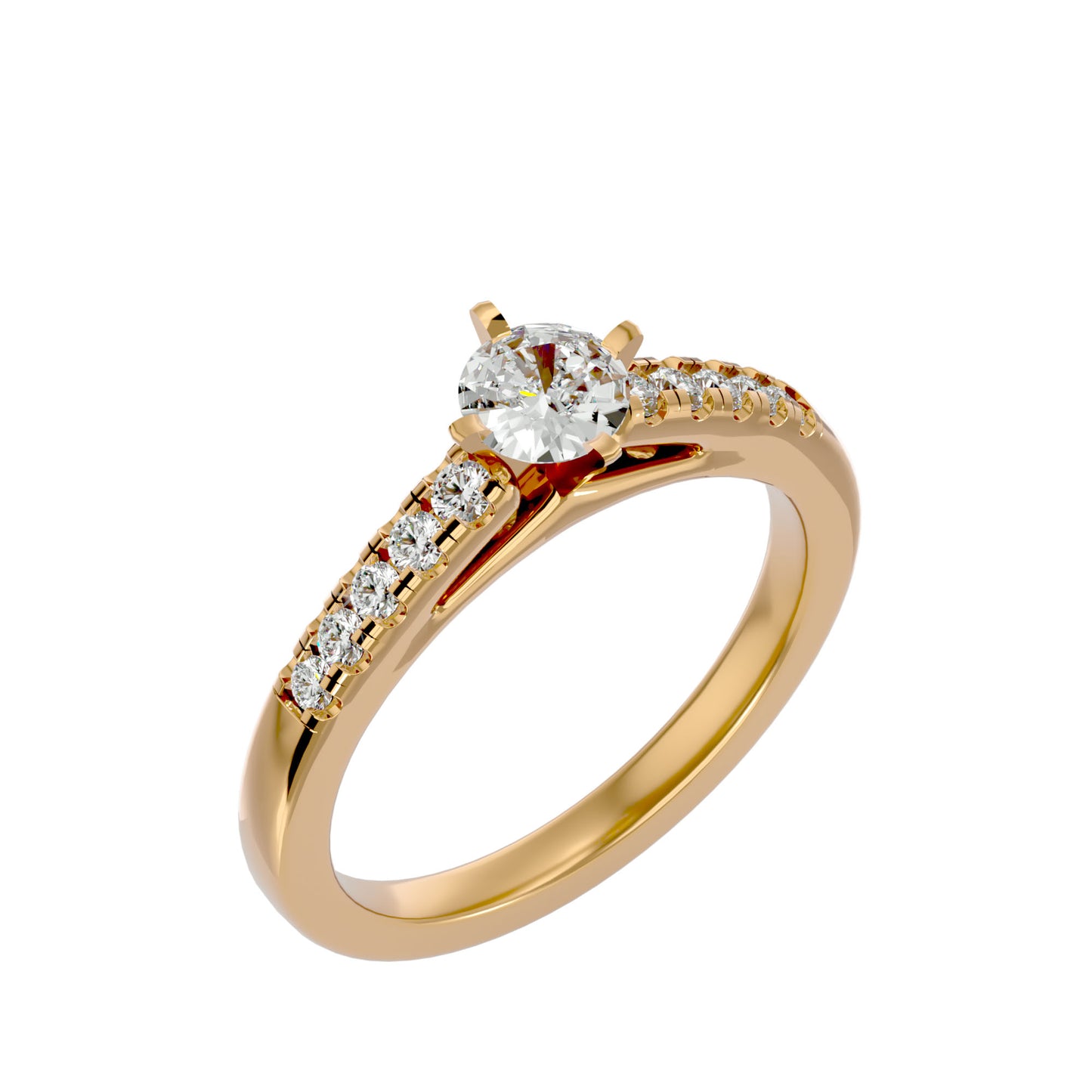 Candela diamond engagement ring