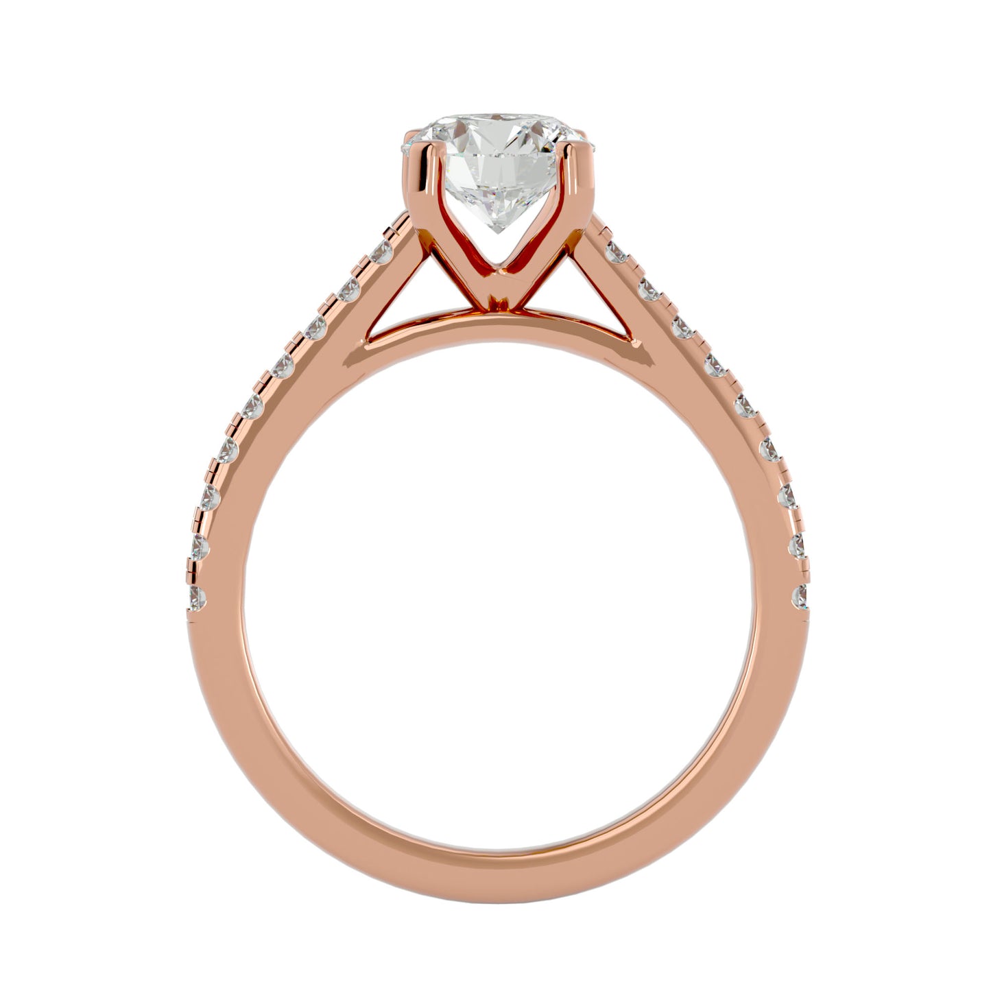 Carlotta diamond engagement ring
