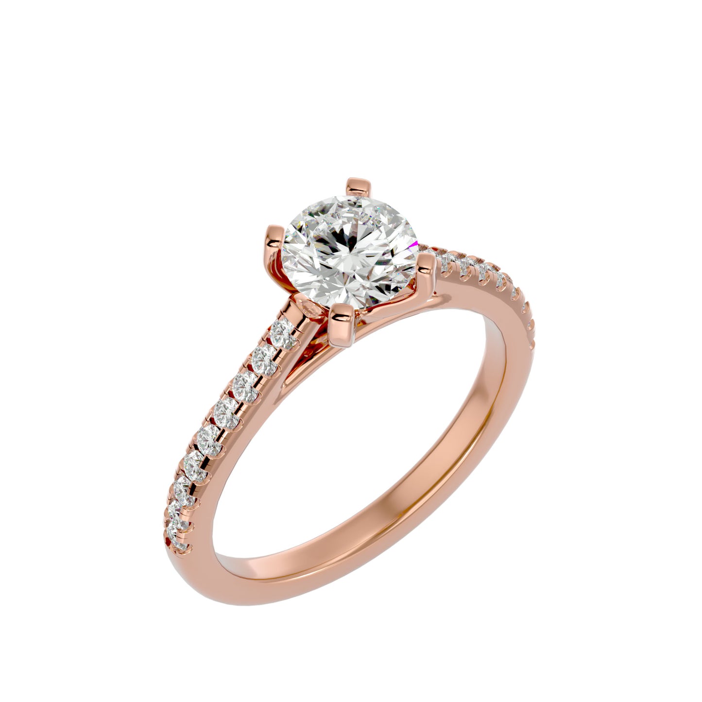 Carlotta diamond engagement ring