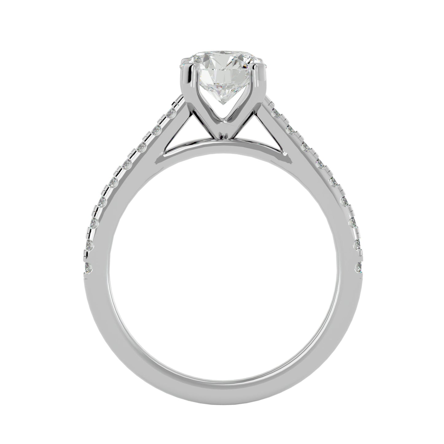 Carlotta diamond engagement ring
