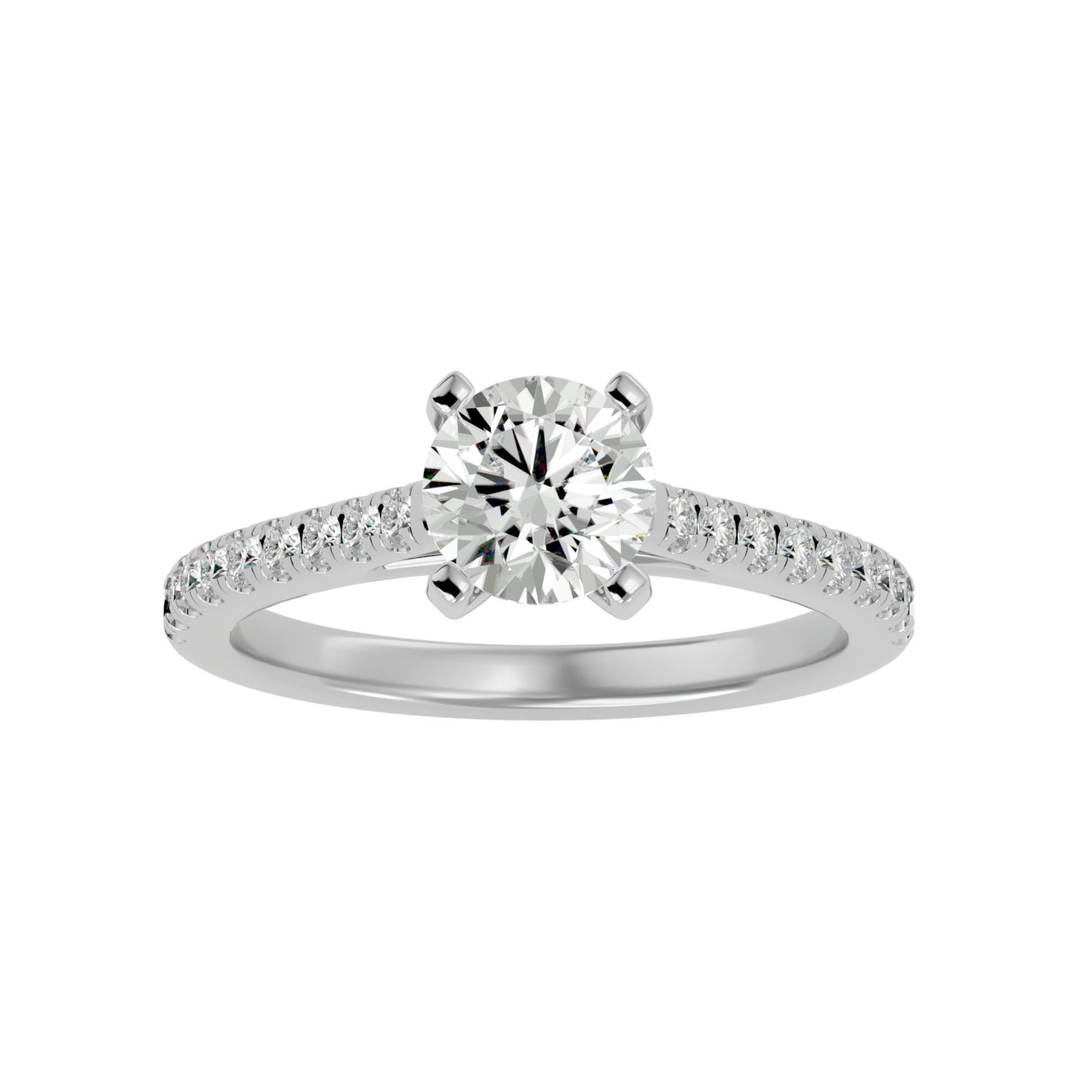 Carlotta diamond engagement ring