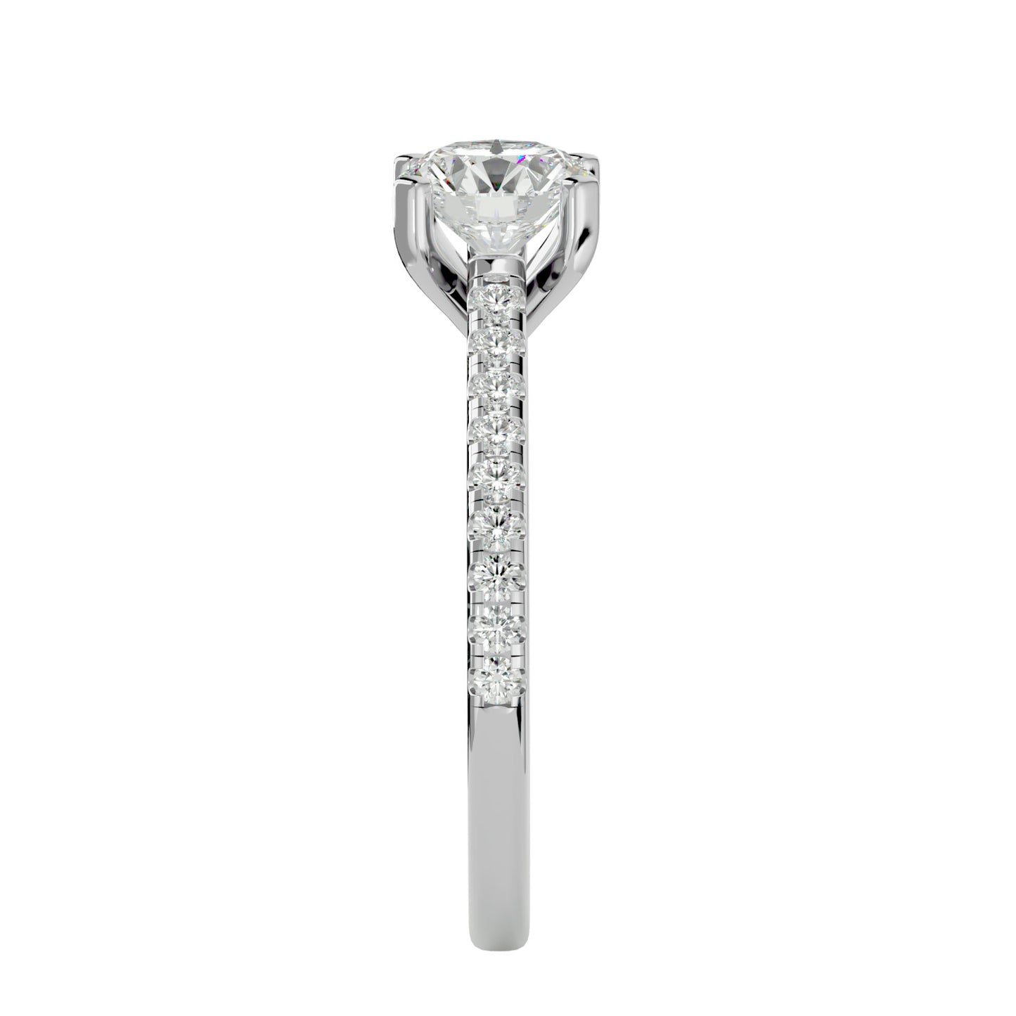 Carlotta diamond engagement ring