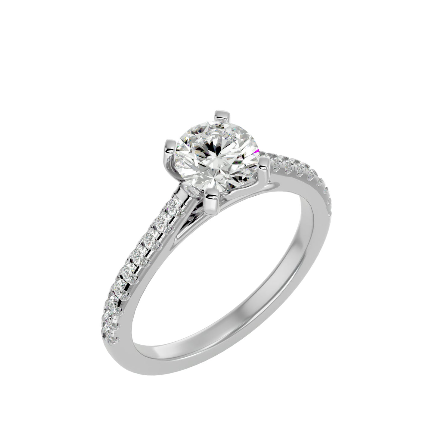 Carlotta diamond engagement ring