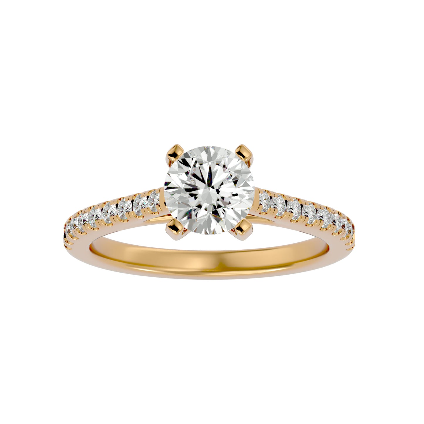 Carlotta diamond engagement ring