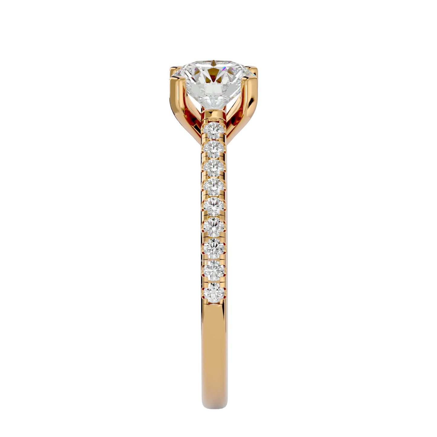 Carlotta diamond engagement ring