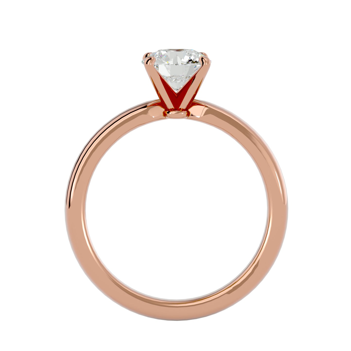 Carys solitaire diamond engagement ring