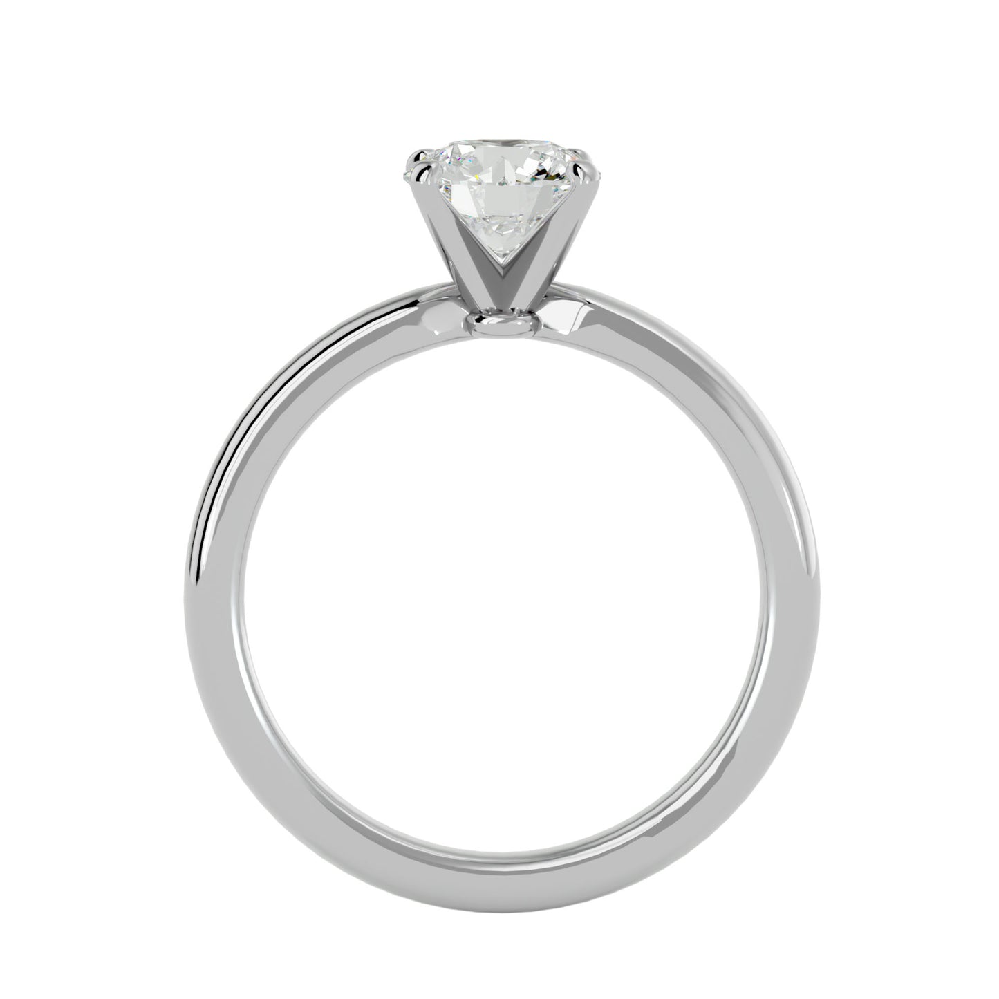 Carys solitaire diamond engagement ring