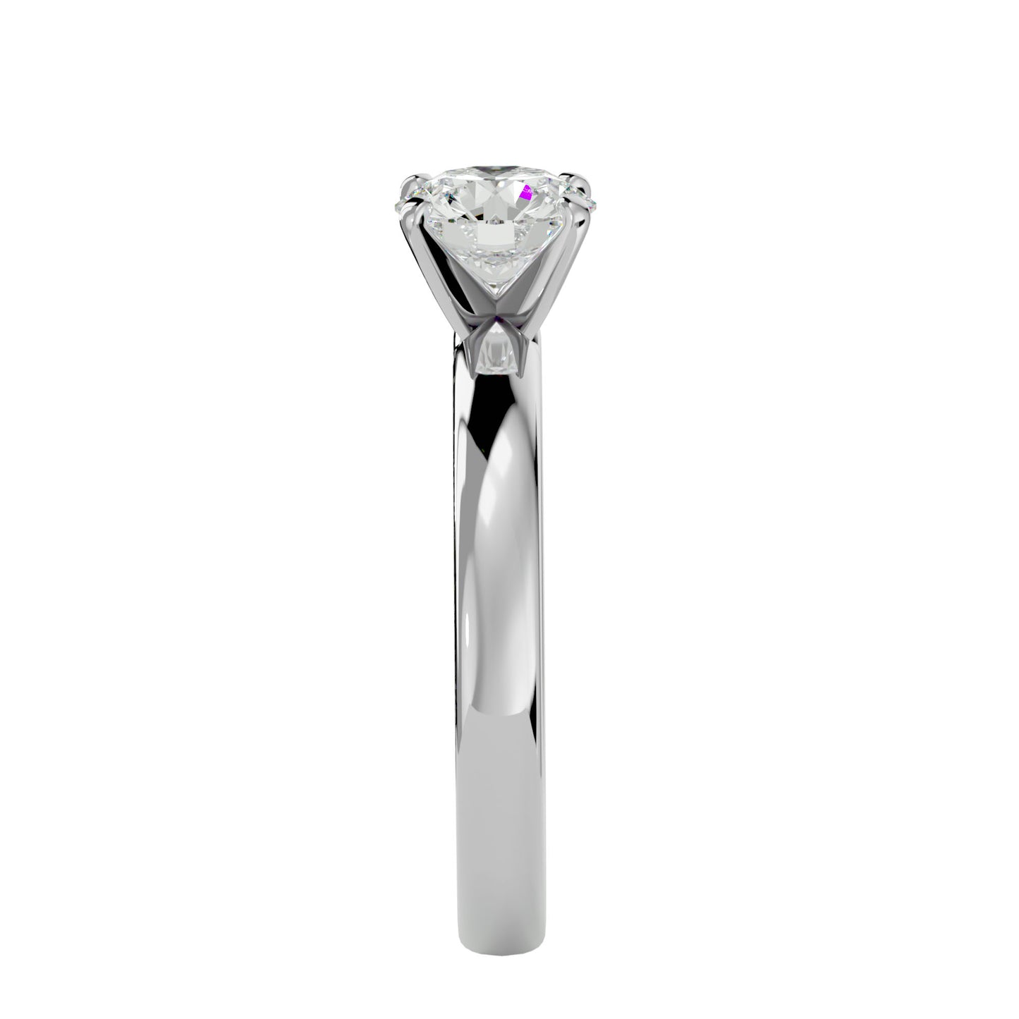 Carys solitaire diamond engagement ring