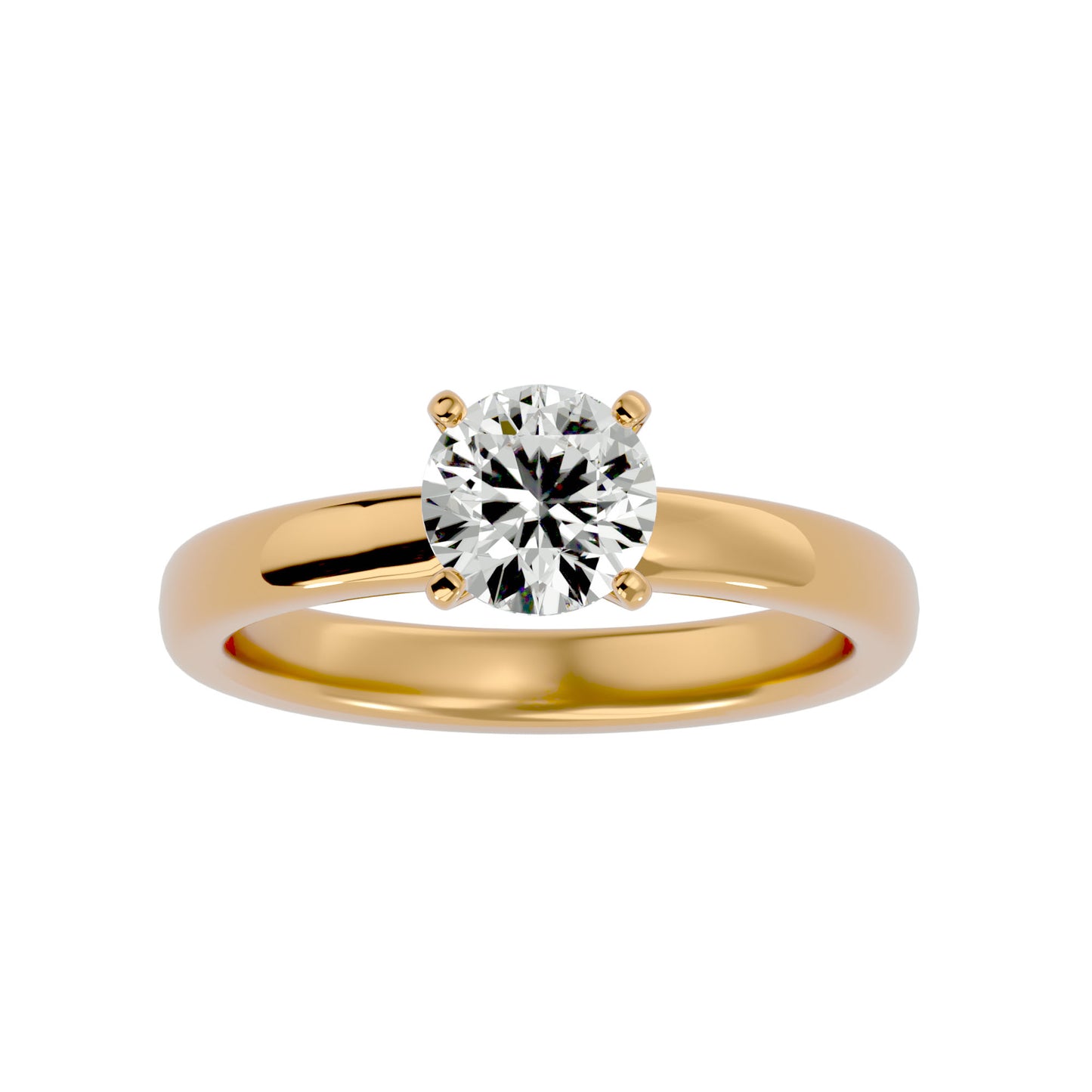Carys solitaire diamond engagement ring