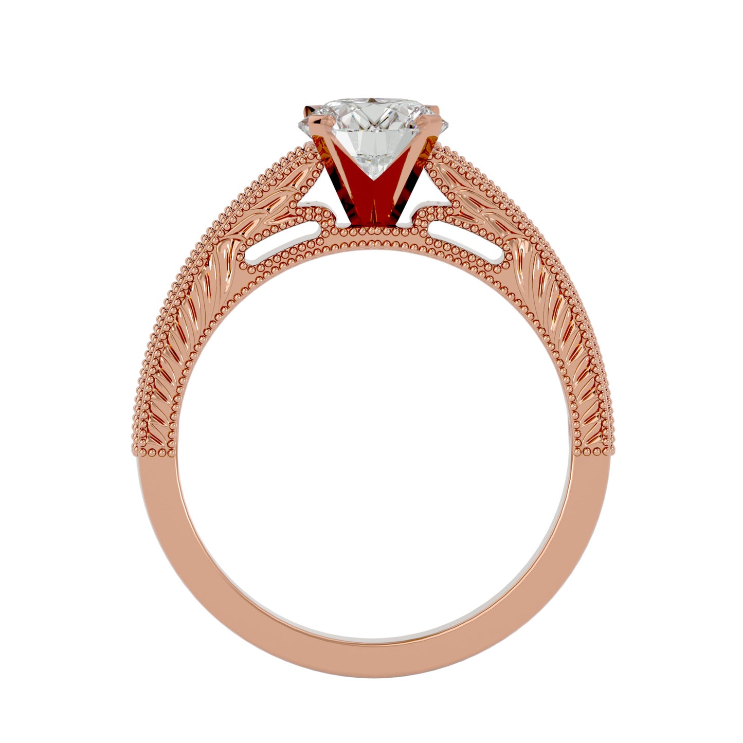 Davina vinatge diamond engagement ring
