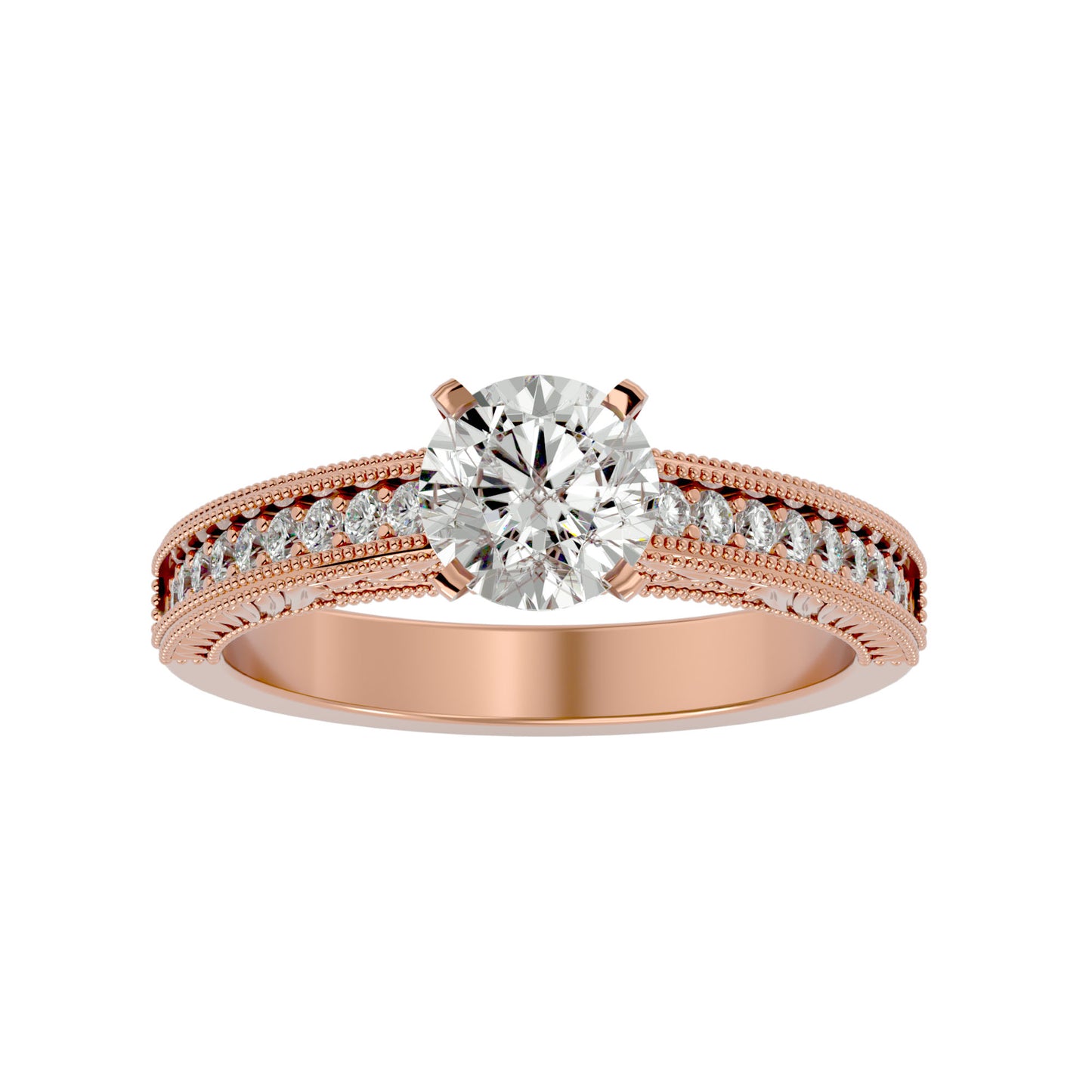 Davina vinatge diamond engagement ring