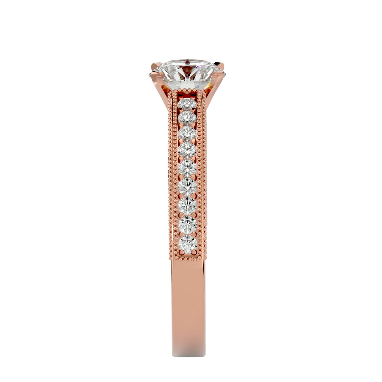 Davina vinatge diamond engagement ring