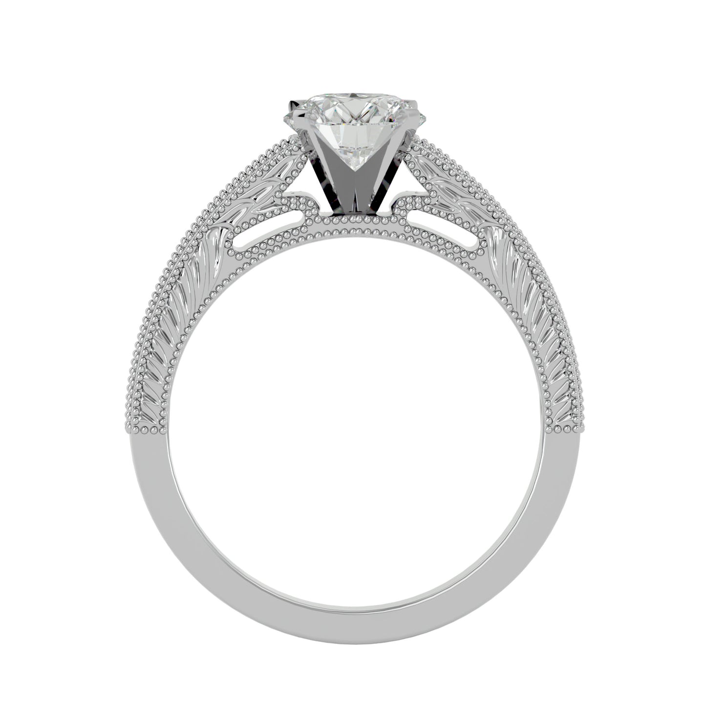 Davina vinatge diamond engagement ring