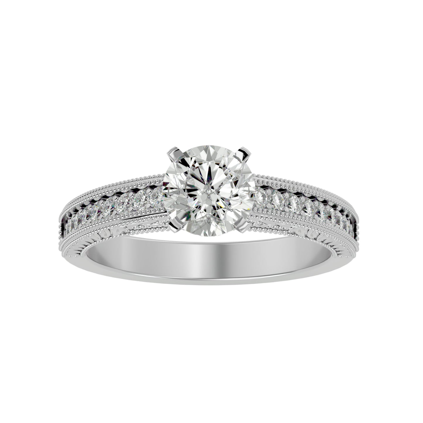 Davina vinatge diamond engagement ring