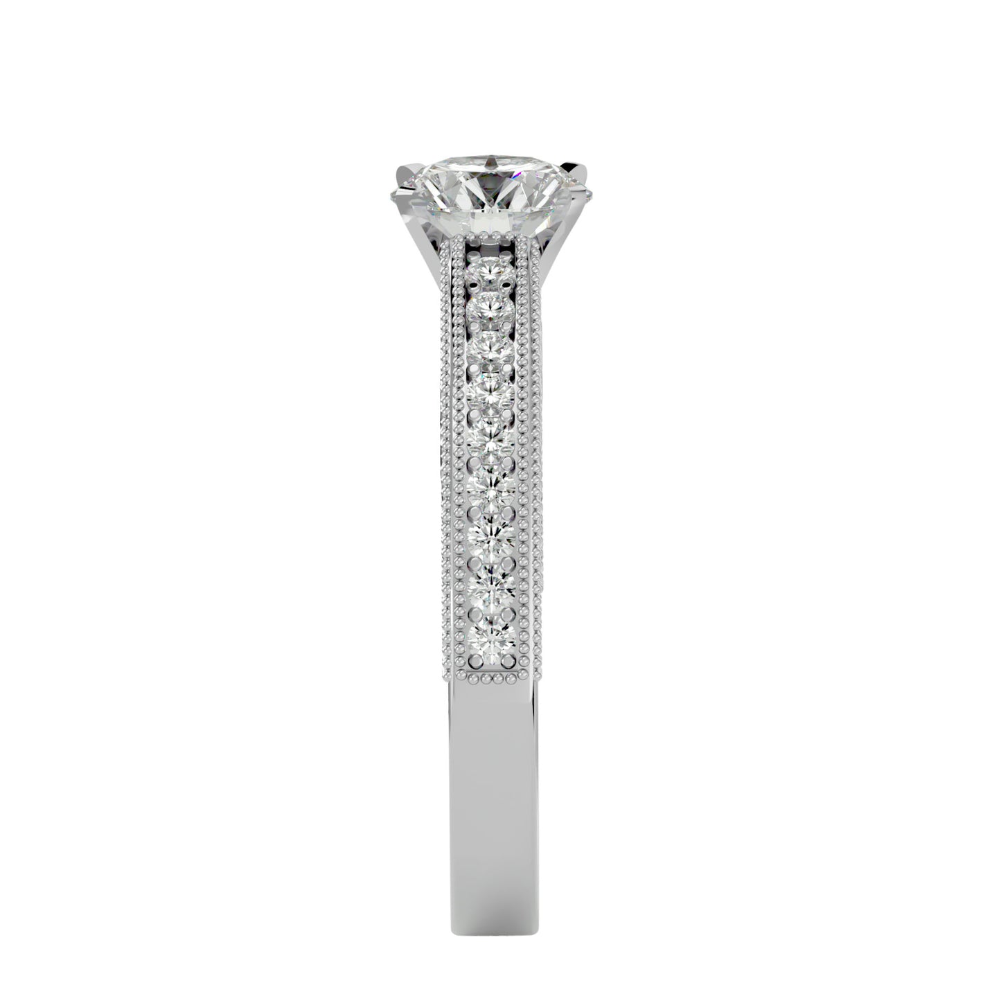 Davina vinatge diamond engagement ring