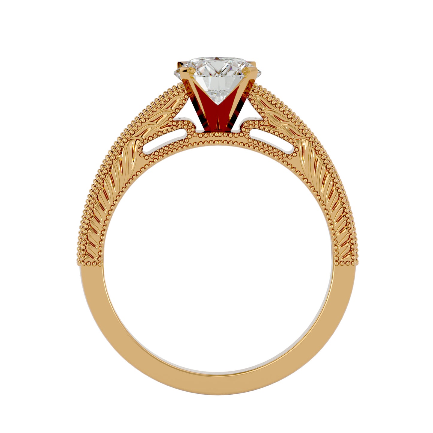 Davina vinatge diamond engagement ring