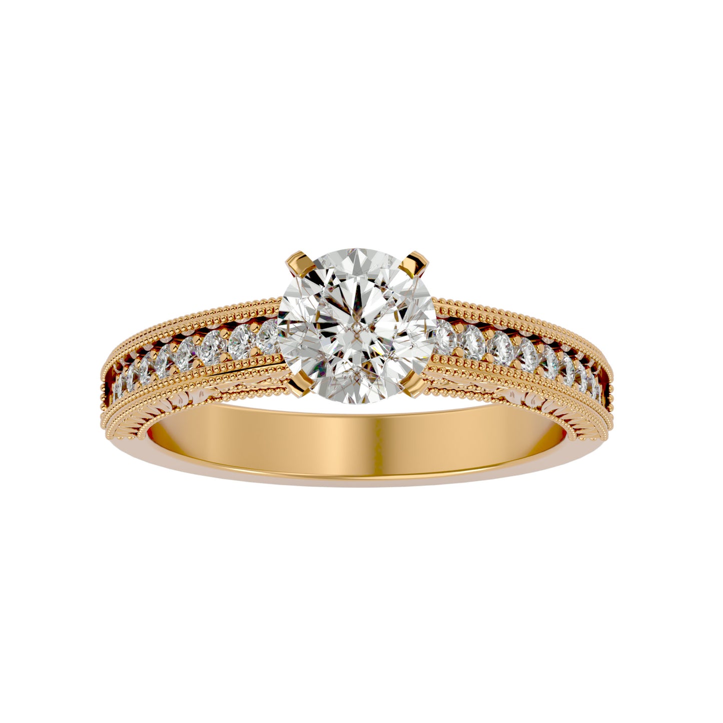 Davina vinatge diamond engagement ring