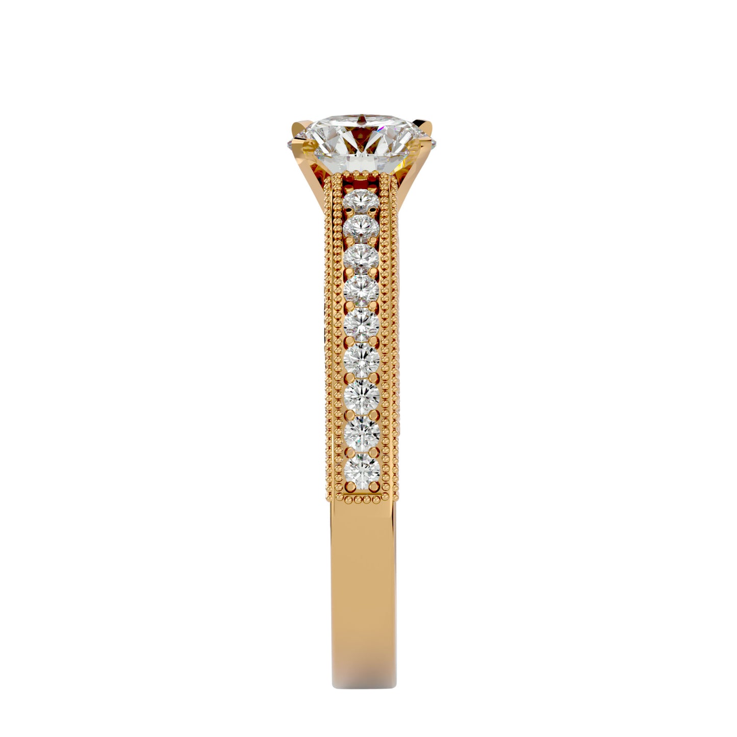 Davina vinatge diamond engagement ring