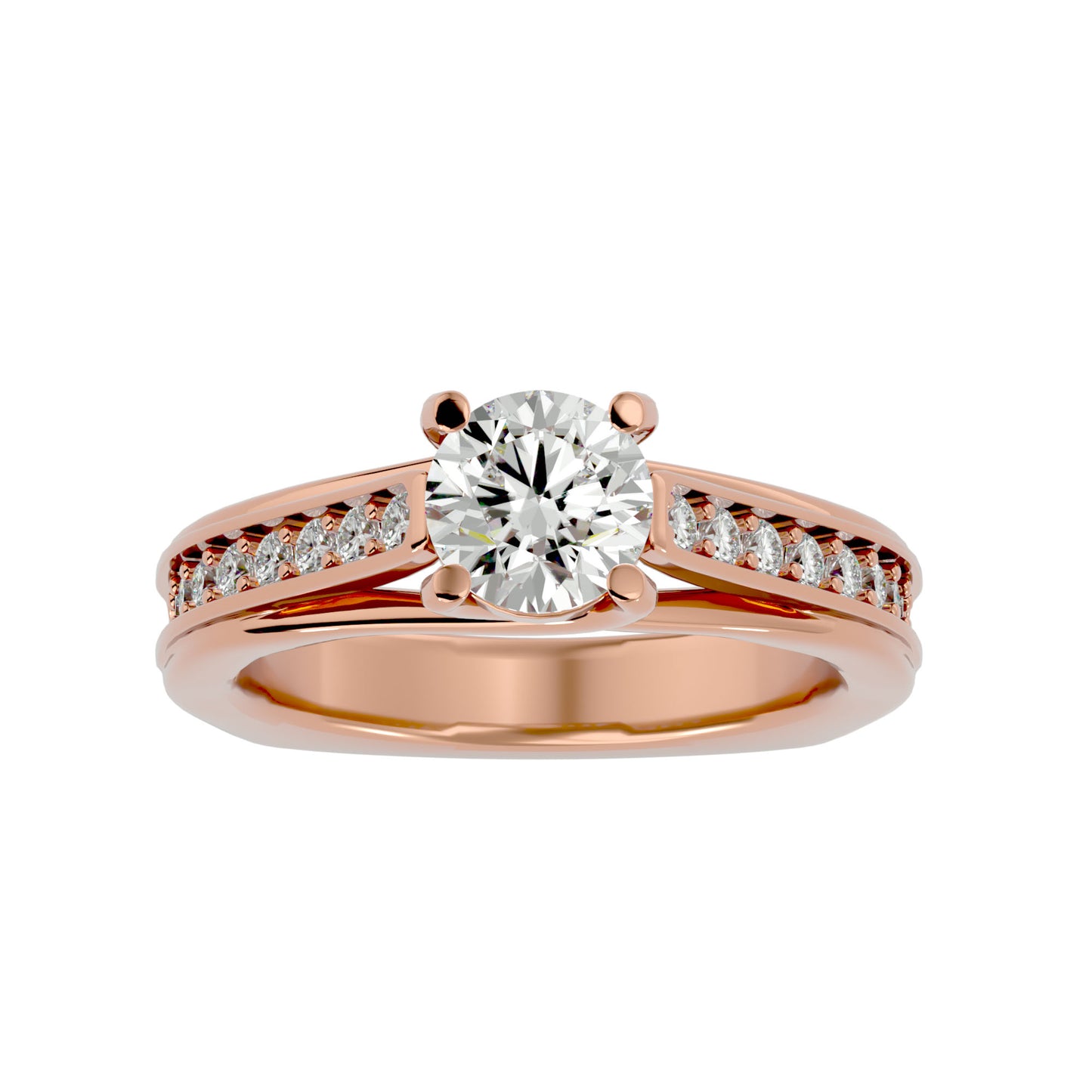 Divya diamond engagement ring