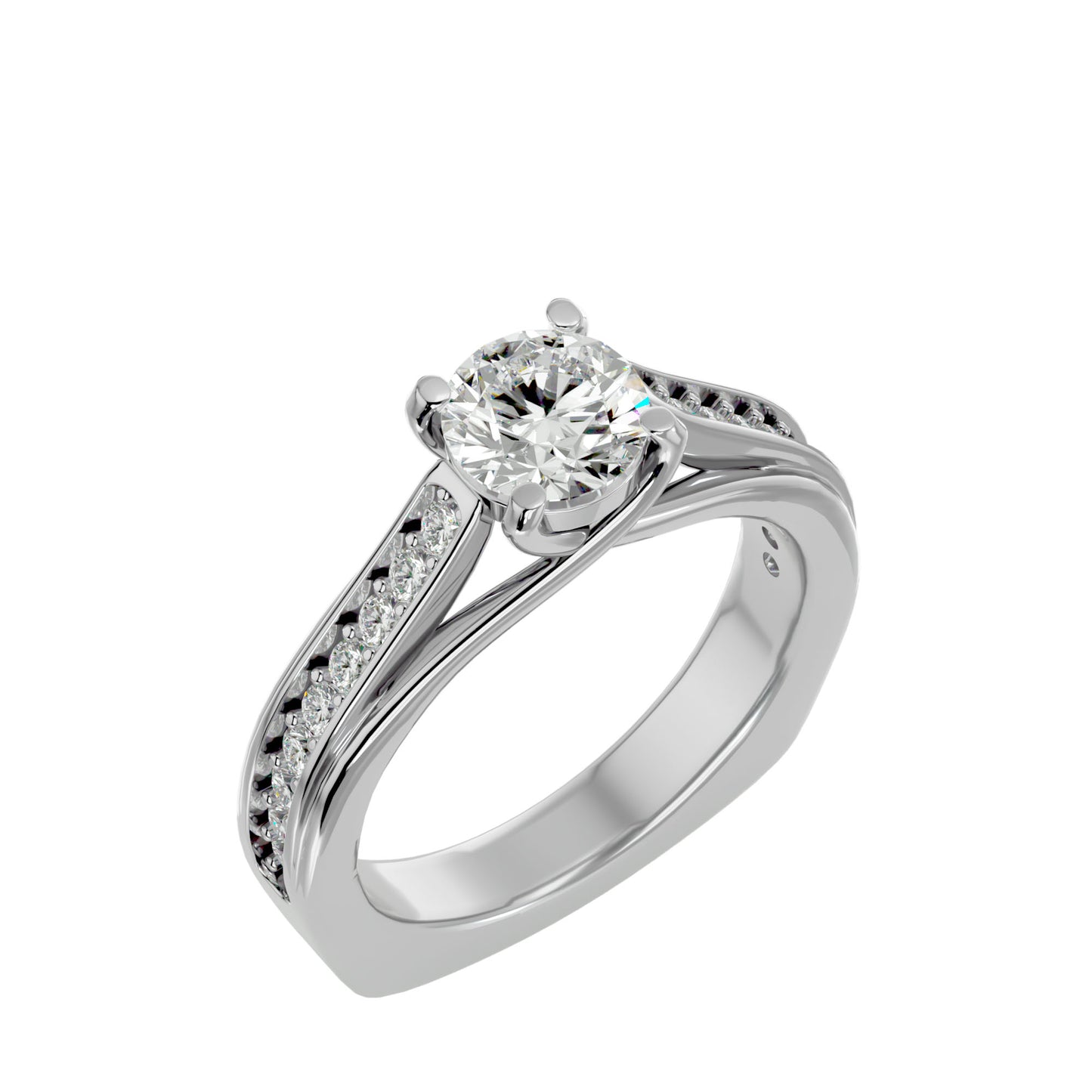 Divya diamond engagement ring